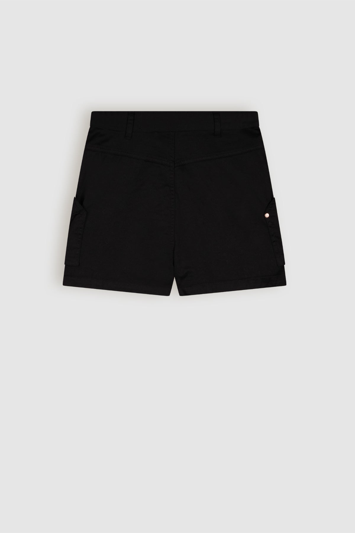 Simoa Twill Short Zwart
