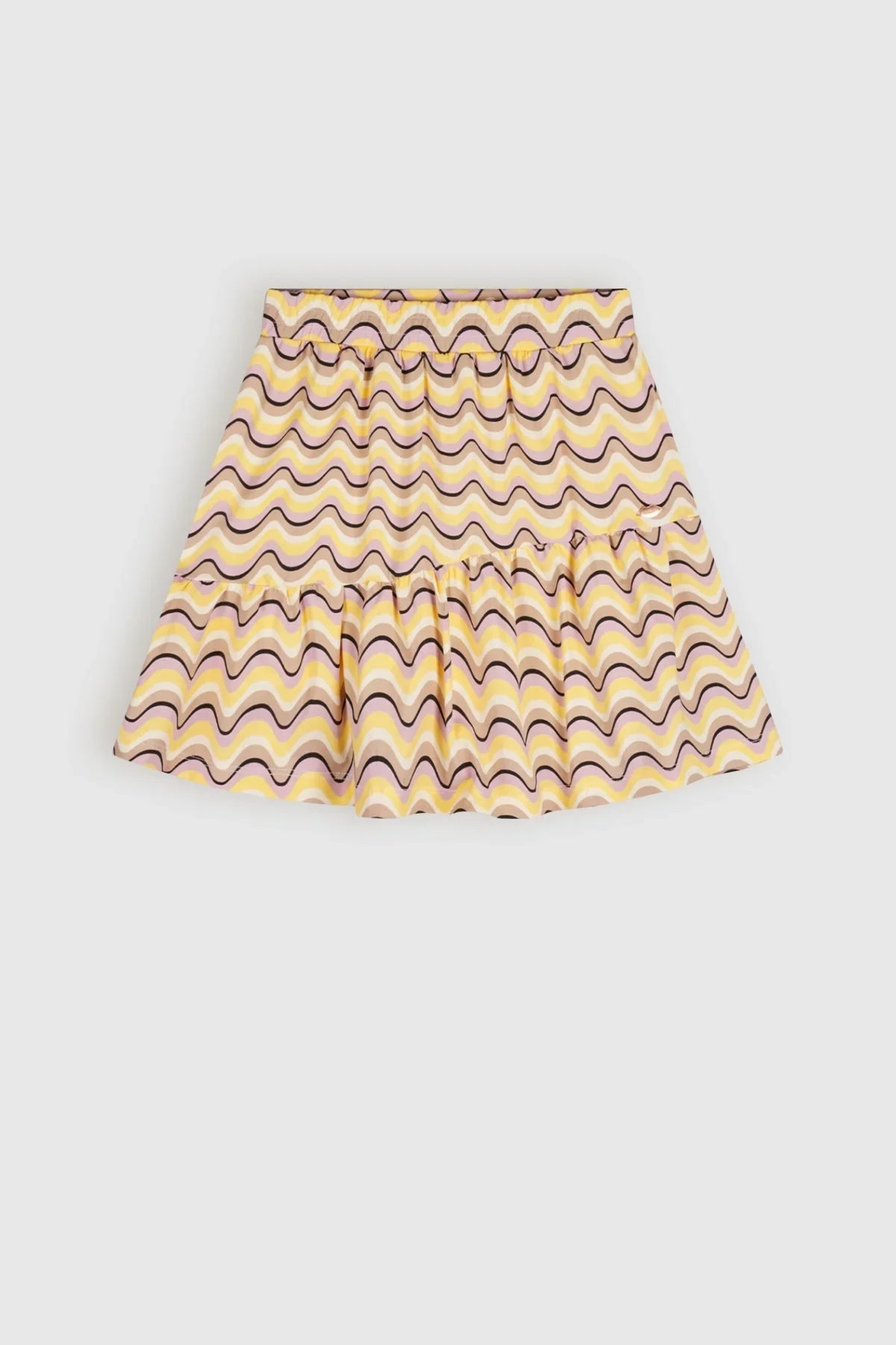 Nunu Geprinte Rok Geel