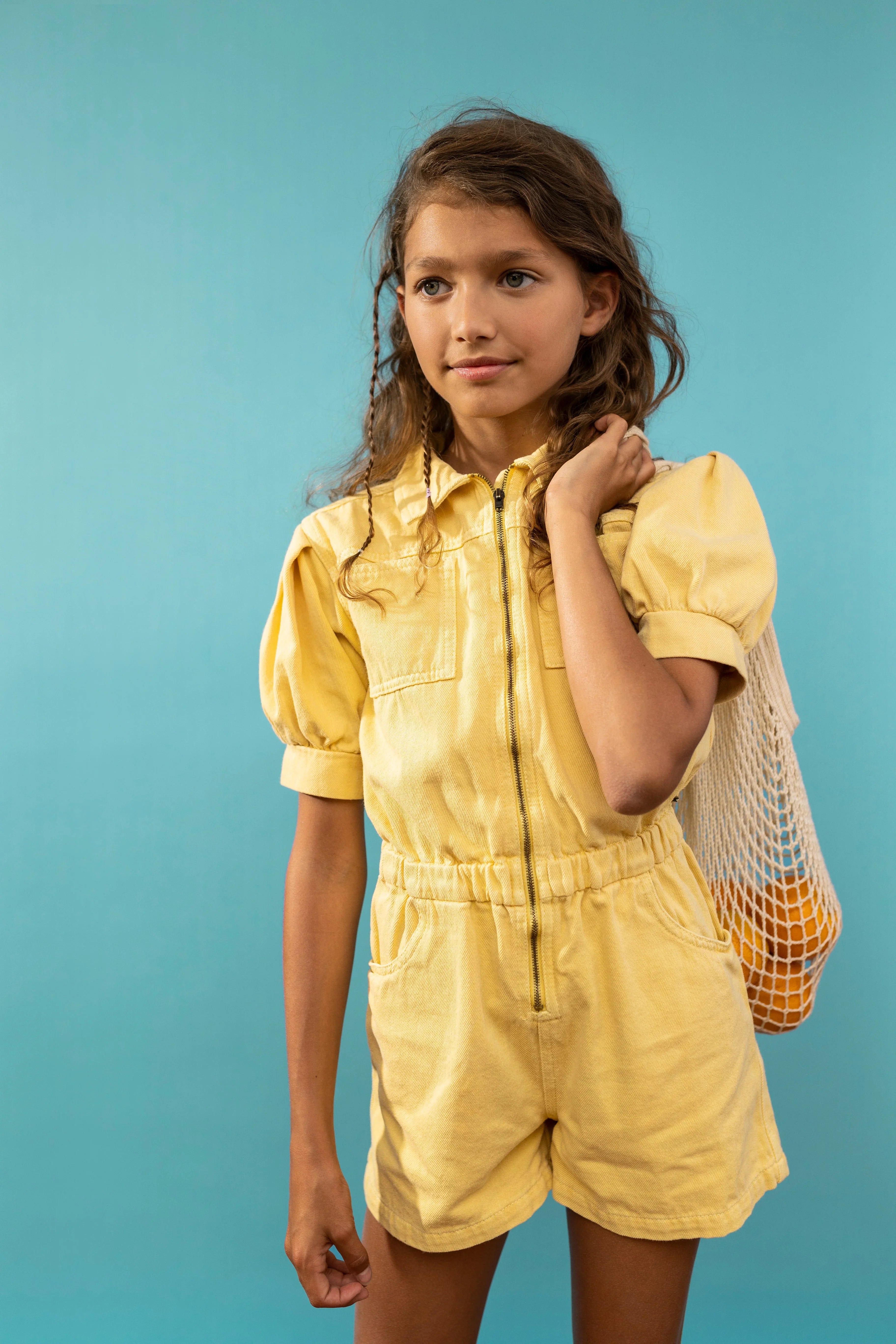 Luna Twill Playsuit La Grange