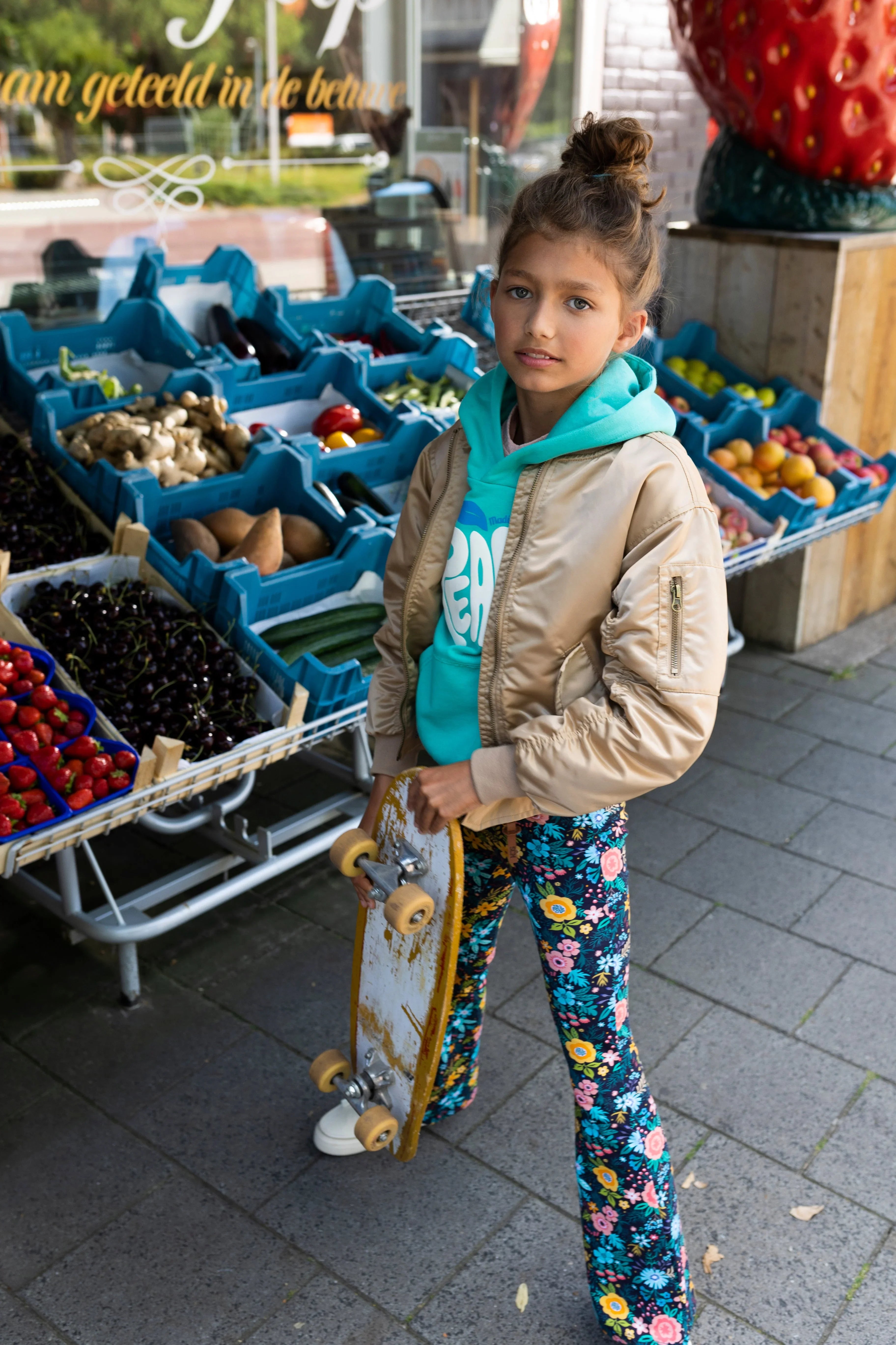 Sweater Rainbow Aqua