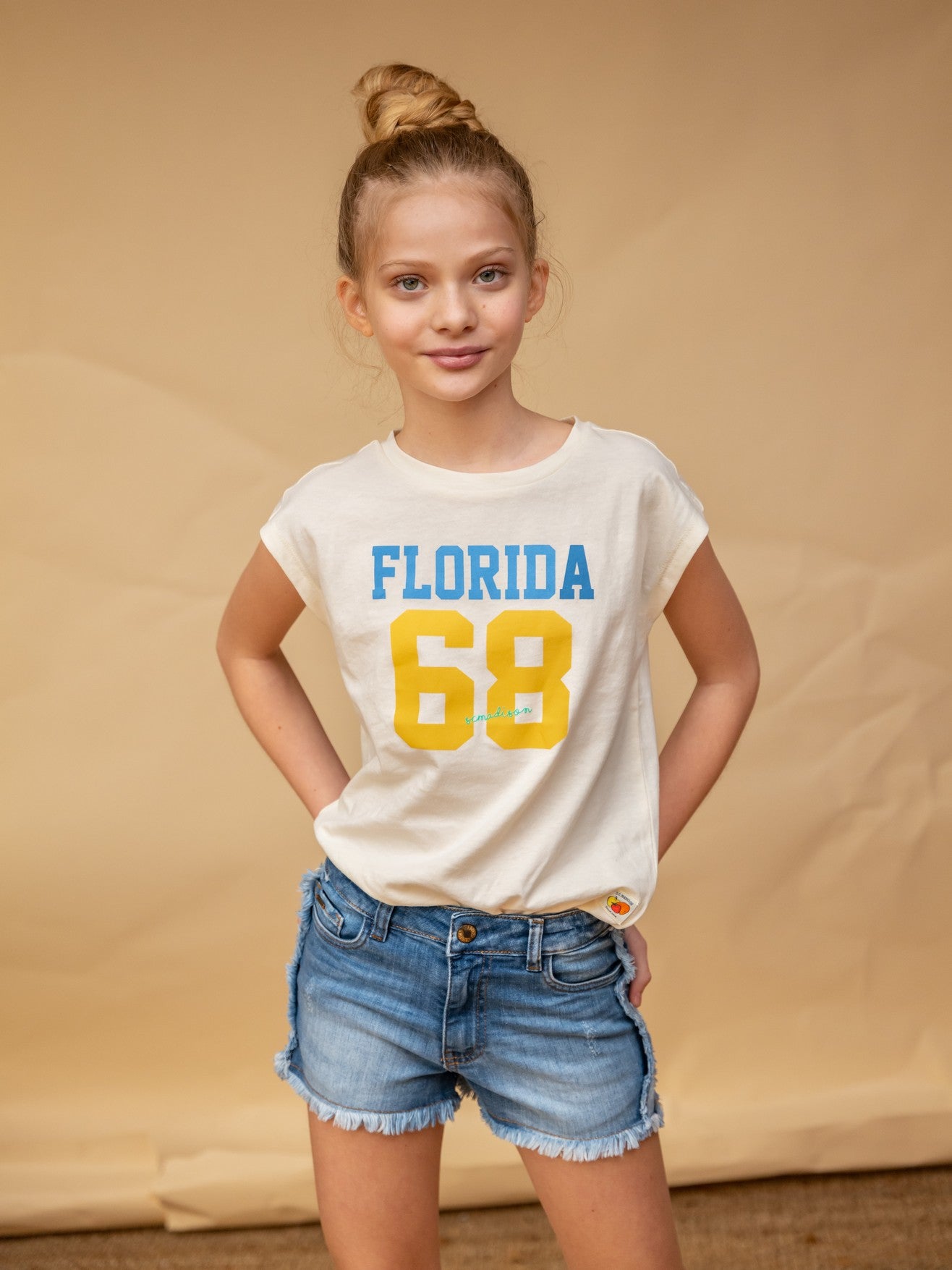 T-shirt HAPPY FLORIDA OFF-WHITE
