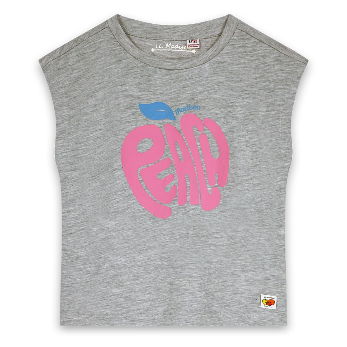 T-Shirt Happy Grey Melee