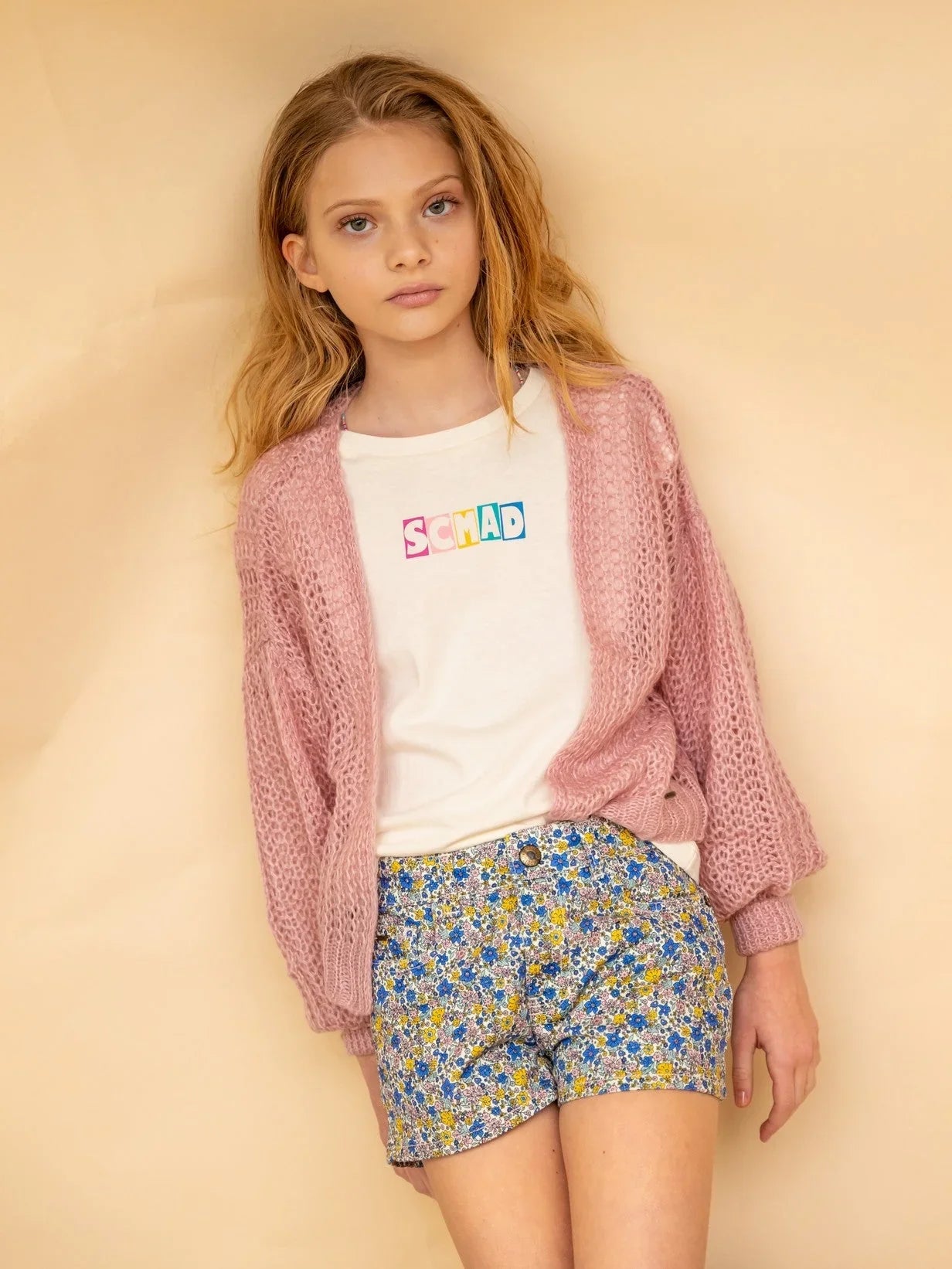 Short Lovely Summer Off-White