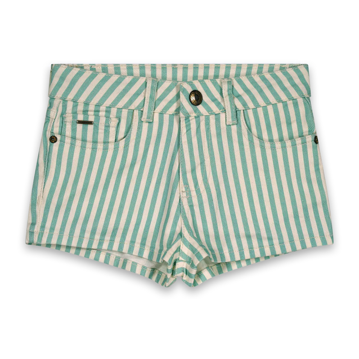 Short Lovely Summer Aqua