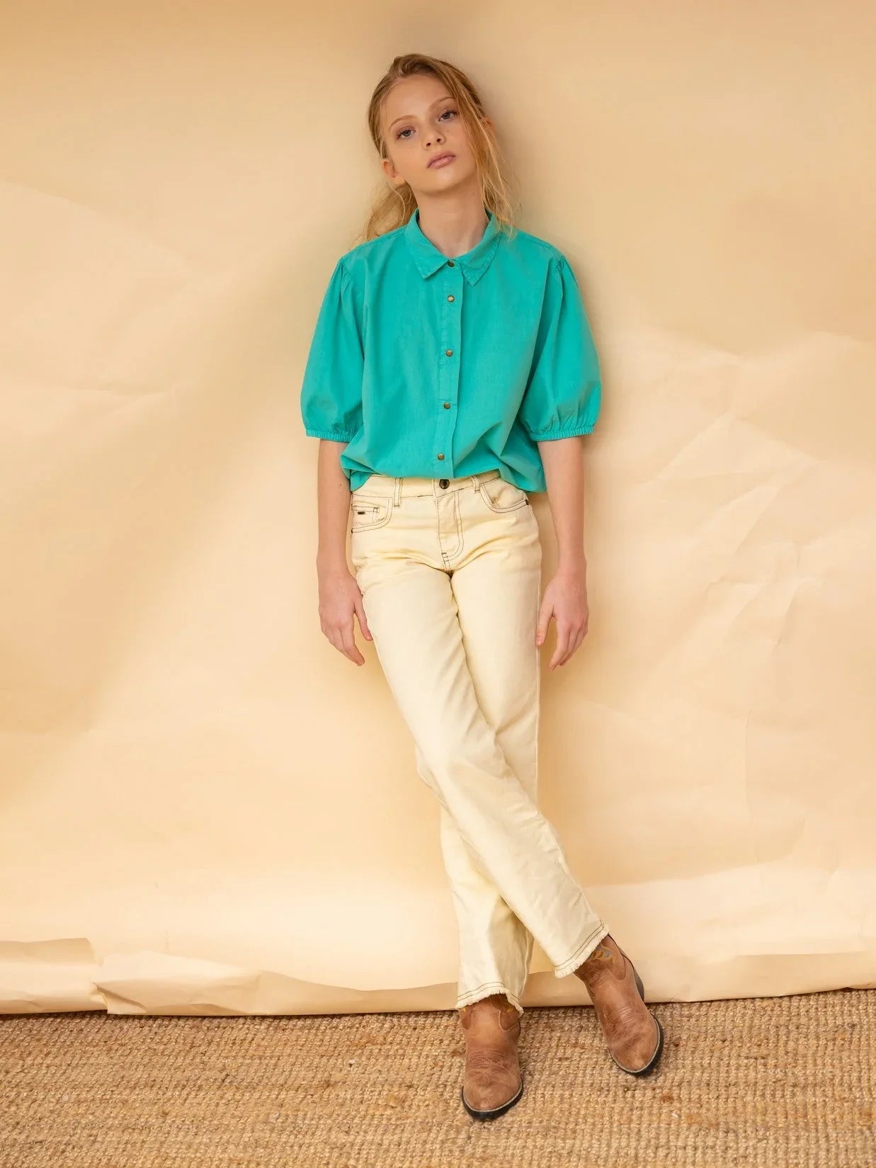 Luna Denim Wide Leg Pants Judy