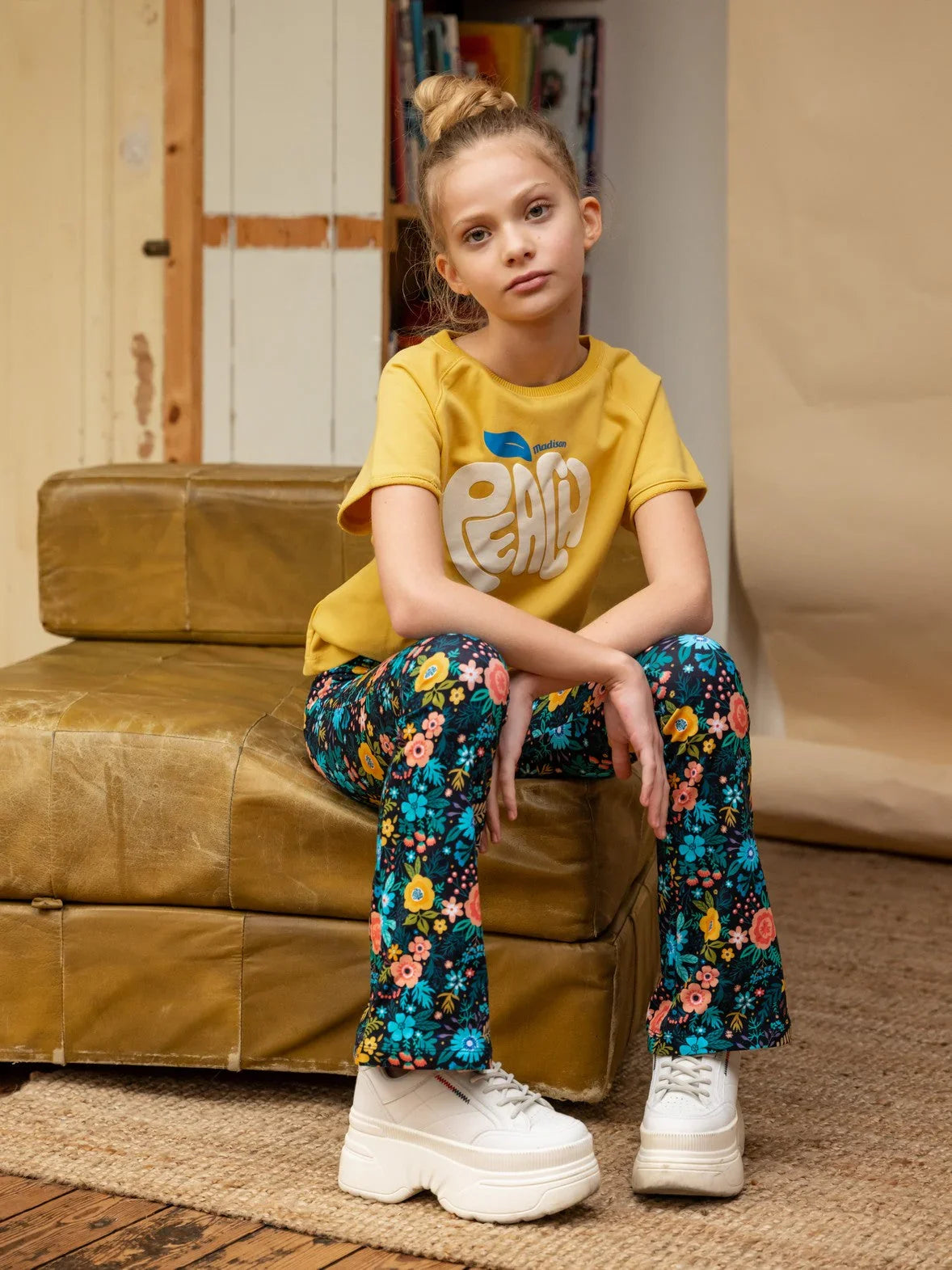 Broek Le Flore Navy