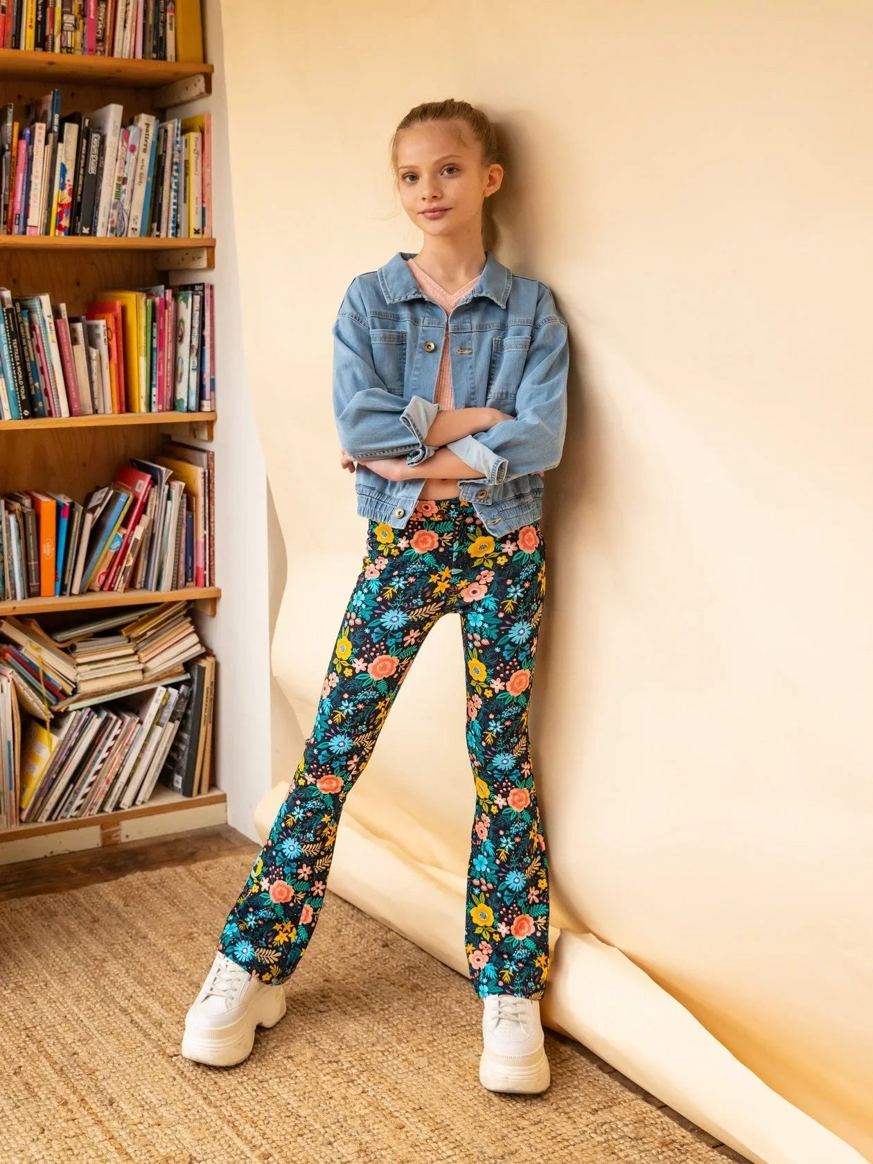 Broek Le Flore Navy