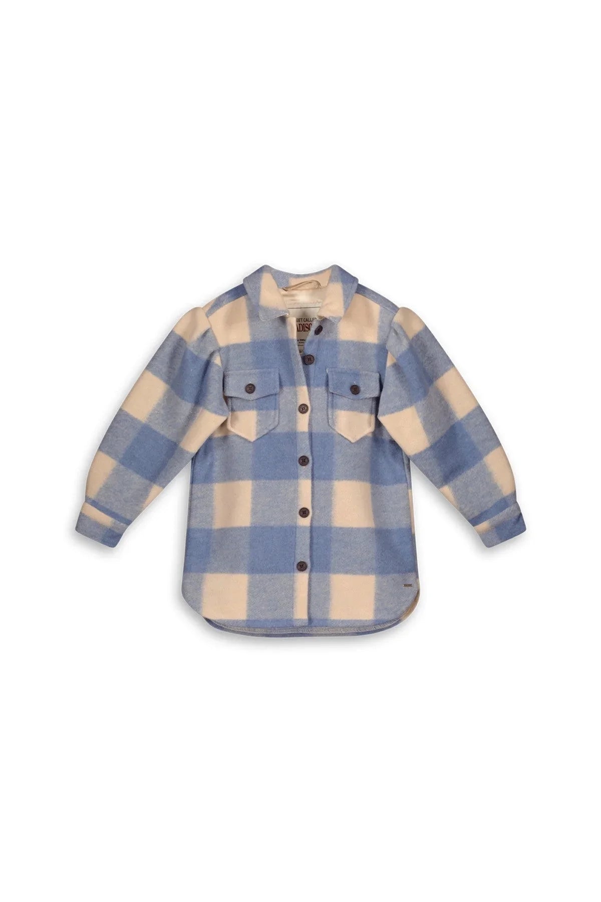Overshirt Wooly Blue