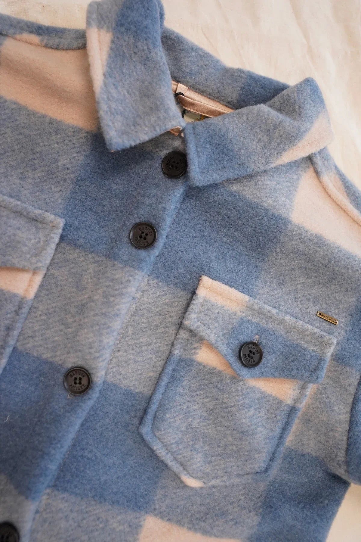 Overshirt Wooly Blue