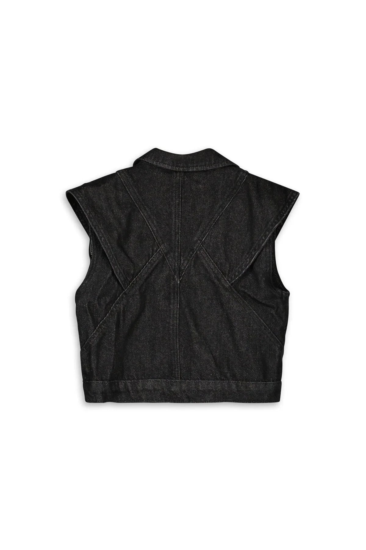 Gilet Fox Black Denim