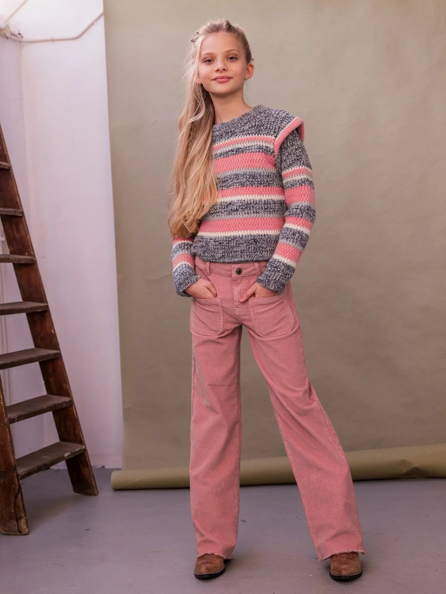 Broek Judy Raspberry