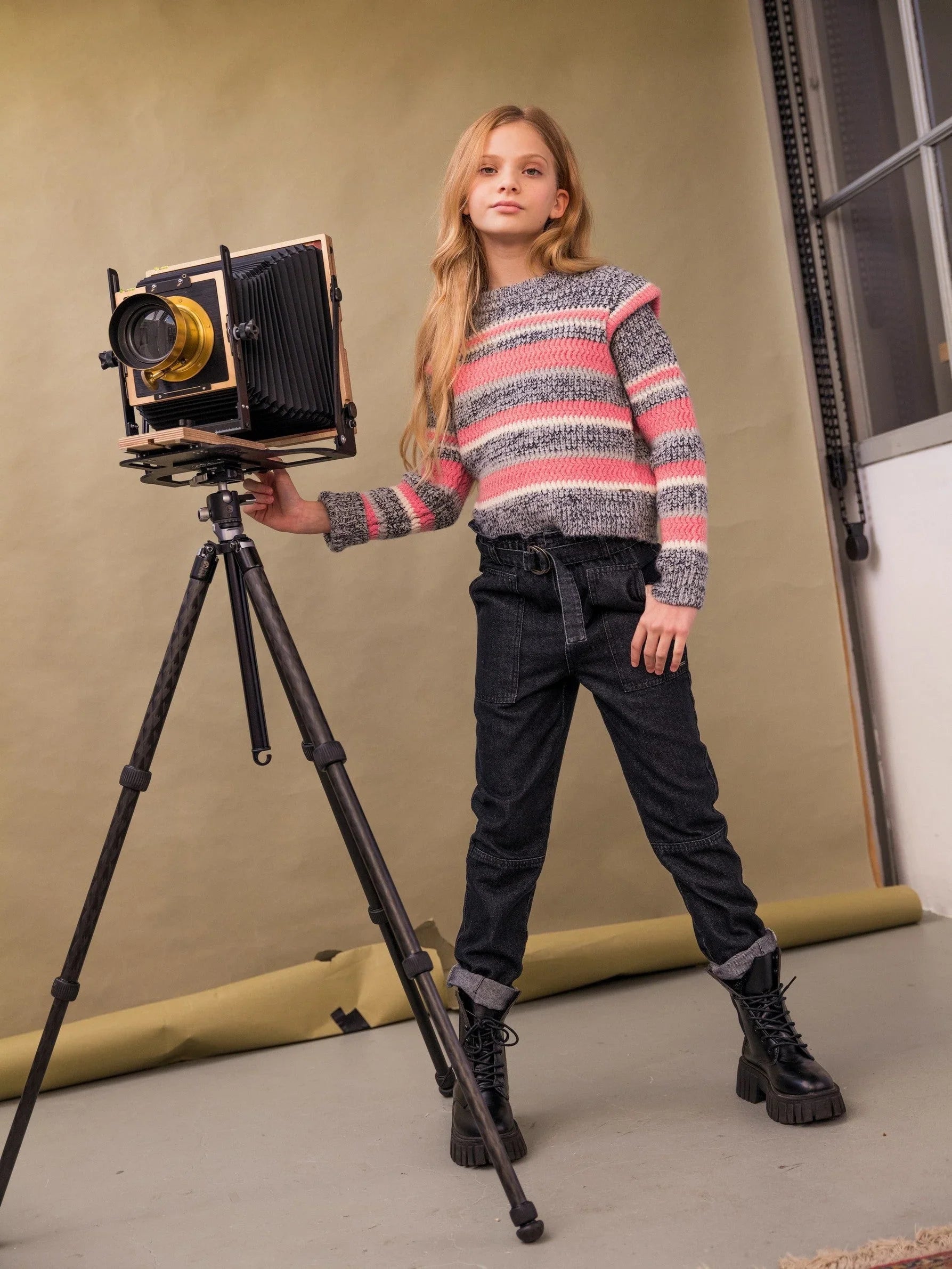 Broek Chuck Black Denim