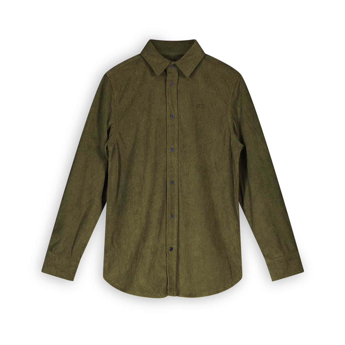 717 Overhemd Khaki Green