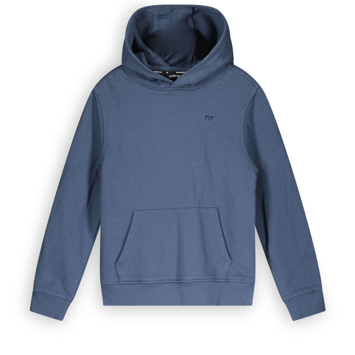 717 Hoodie Worker Blue 308