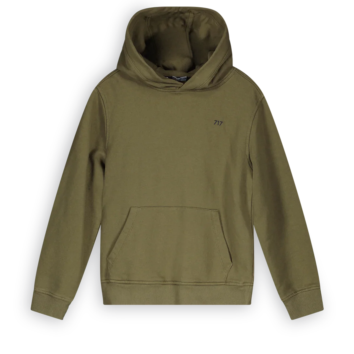 717 Hoodie Khaki Green