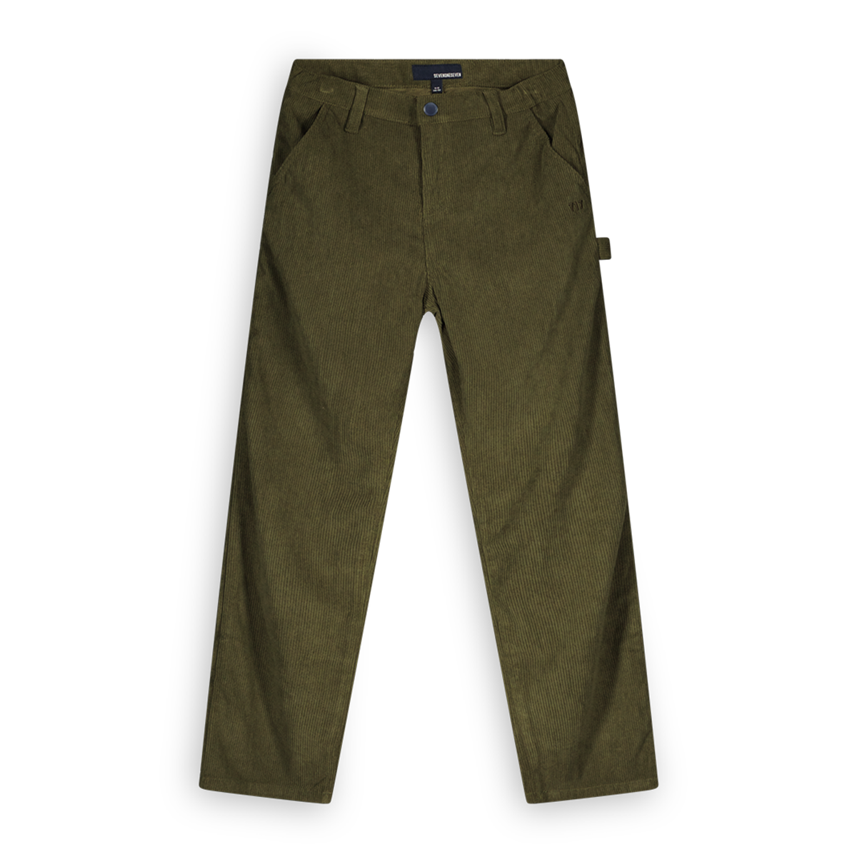 717 Cargo Lange Broek Khaki Green