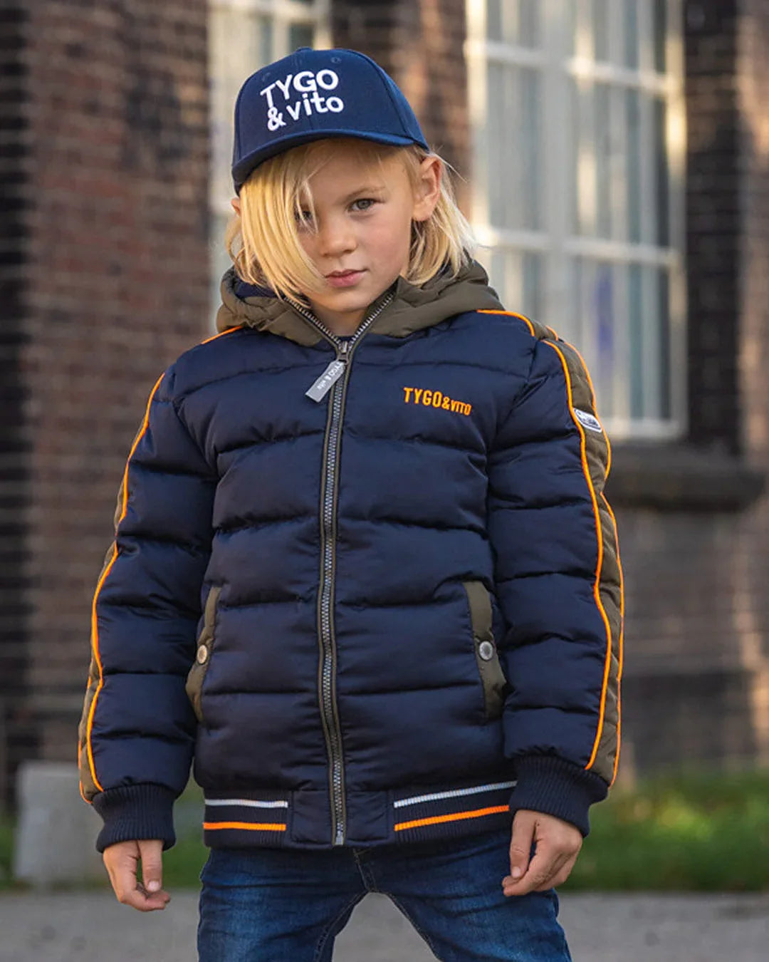 Winterjas Jens Donker Blauw - TYGO&vito