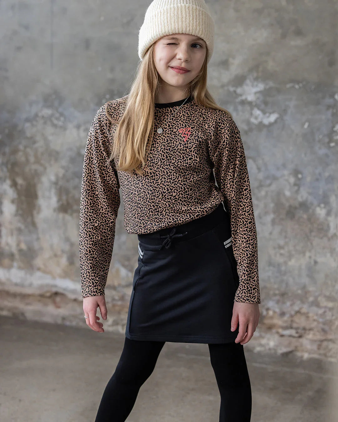 Sweat Rok Ruba Zwart - TYGO&vito