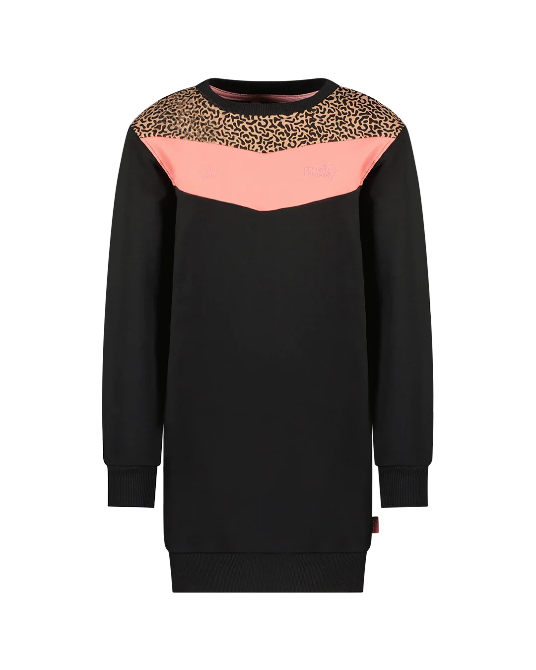 Sweat Jurk Demi Zwart - TYGO&vito