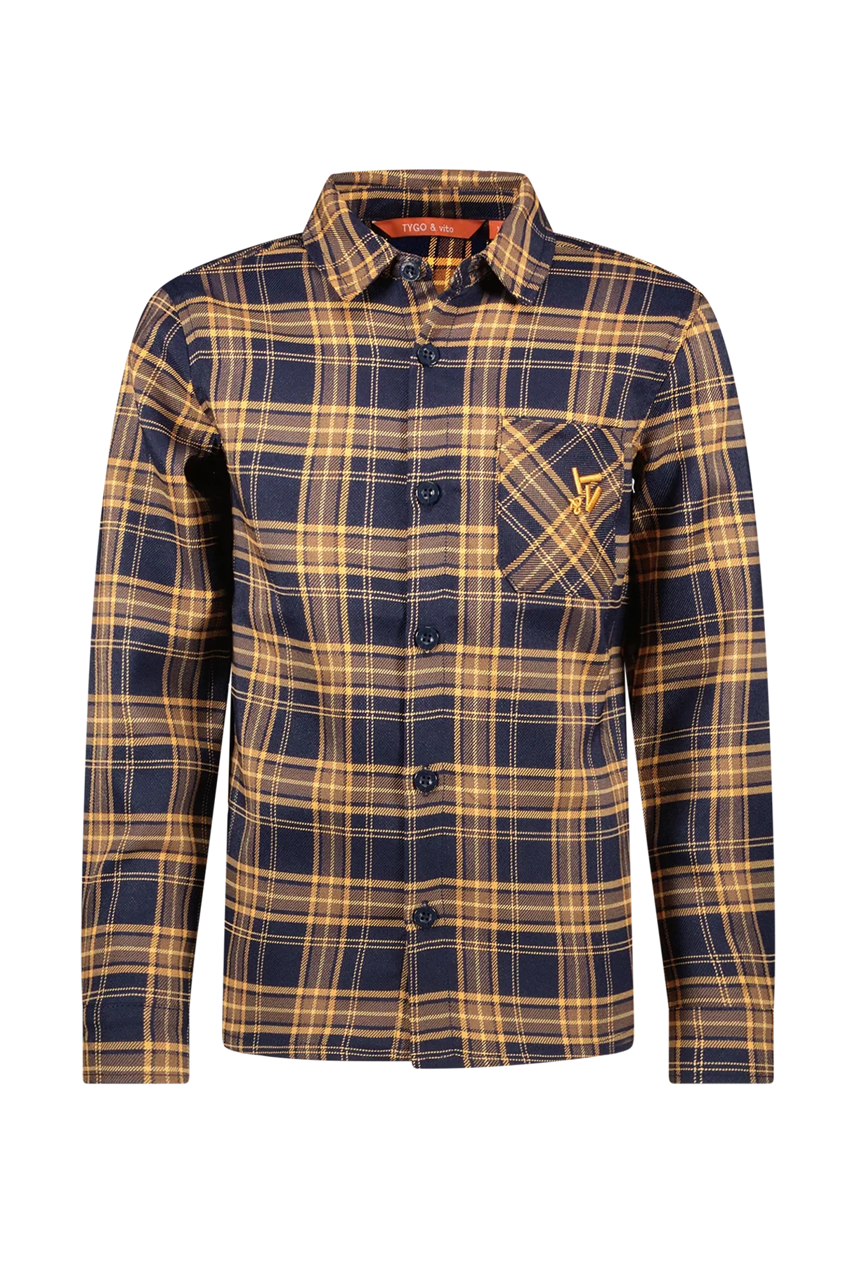 Shirt Bob Donker Blauw - TYGO&vito