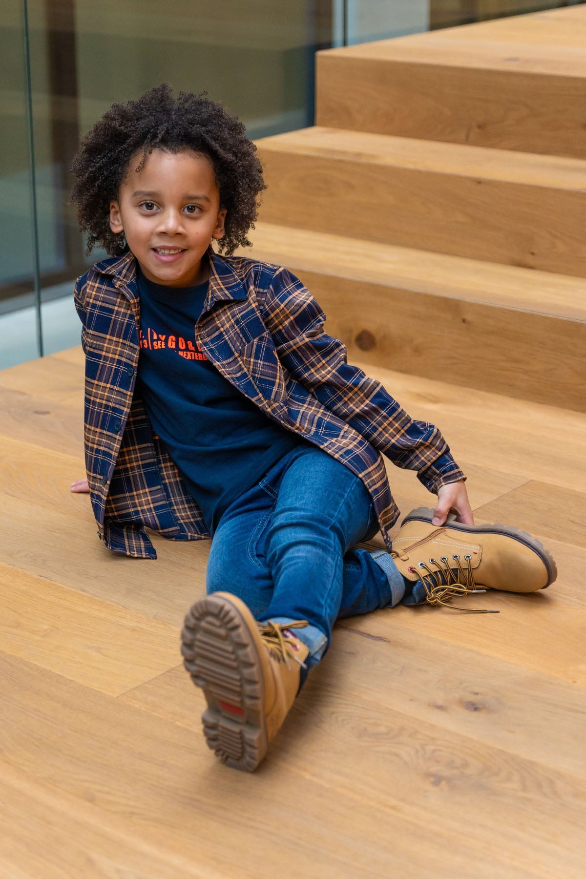 Shirt Bob Donker Blauw - TYGO&vito