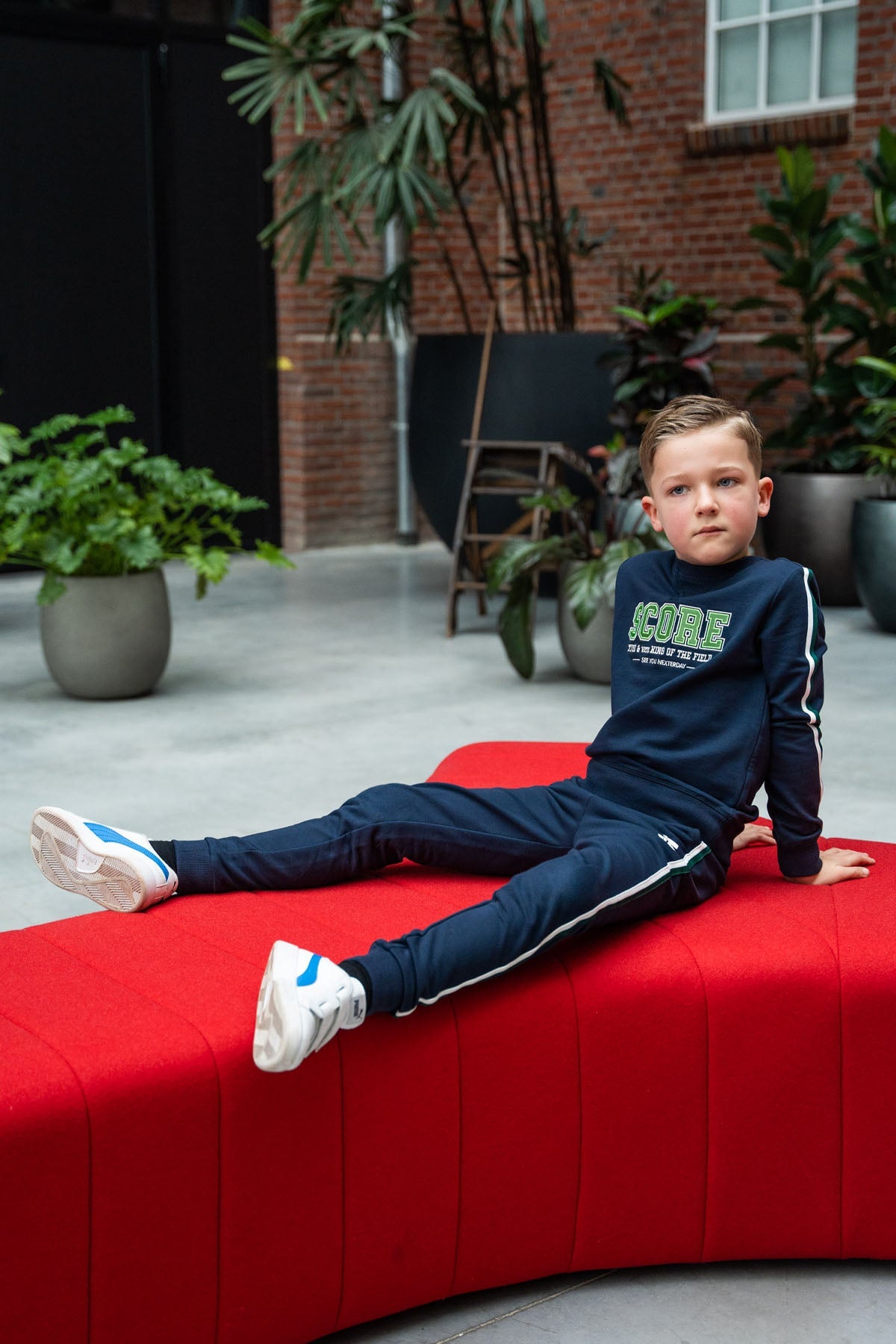 Sweater Sam Donker Blauw - TYGO&vito