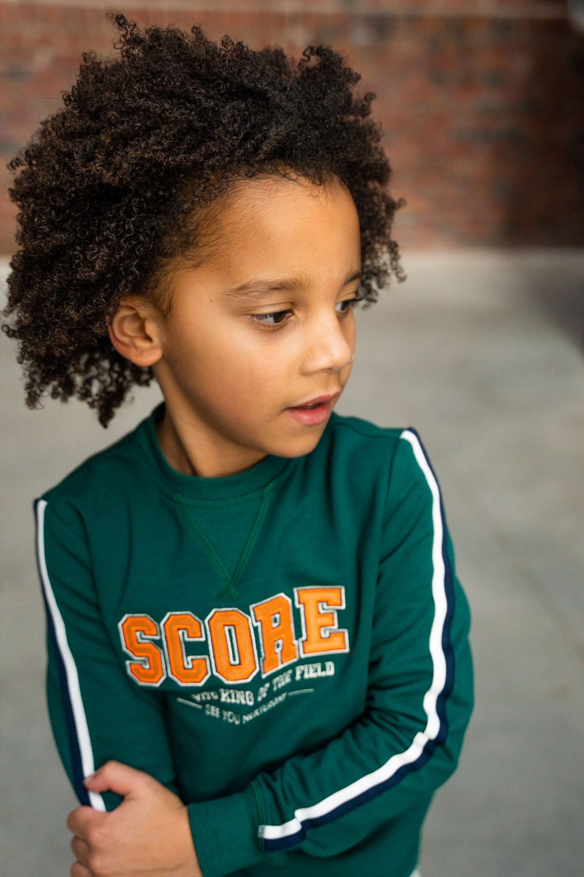 Sweater Sam Donker Groen - TYGO&vito