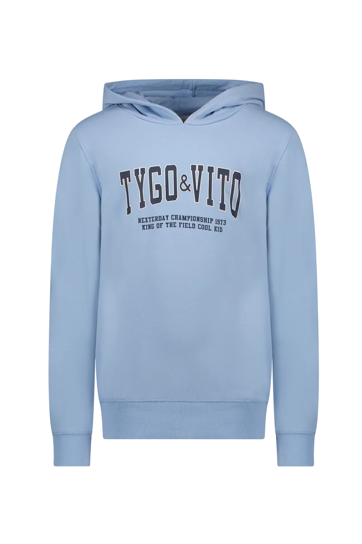 Hoodie Huub Blauw Mid Blue - TYGO&vito