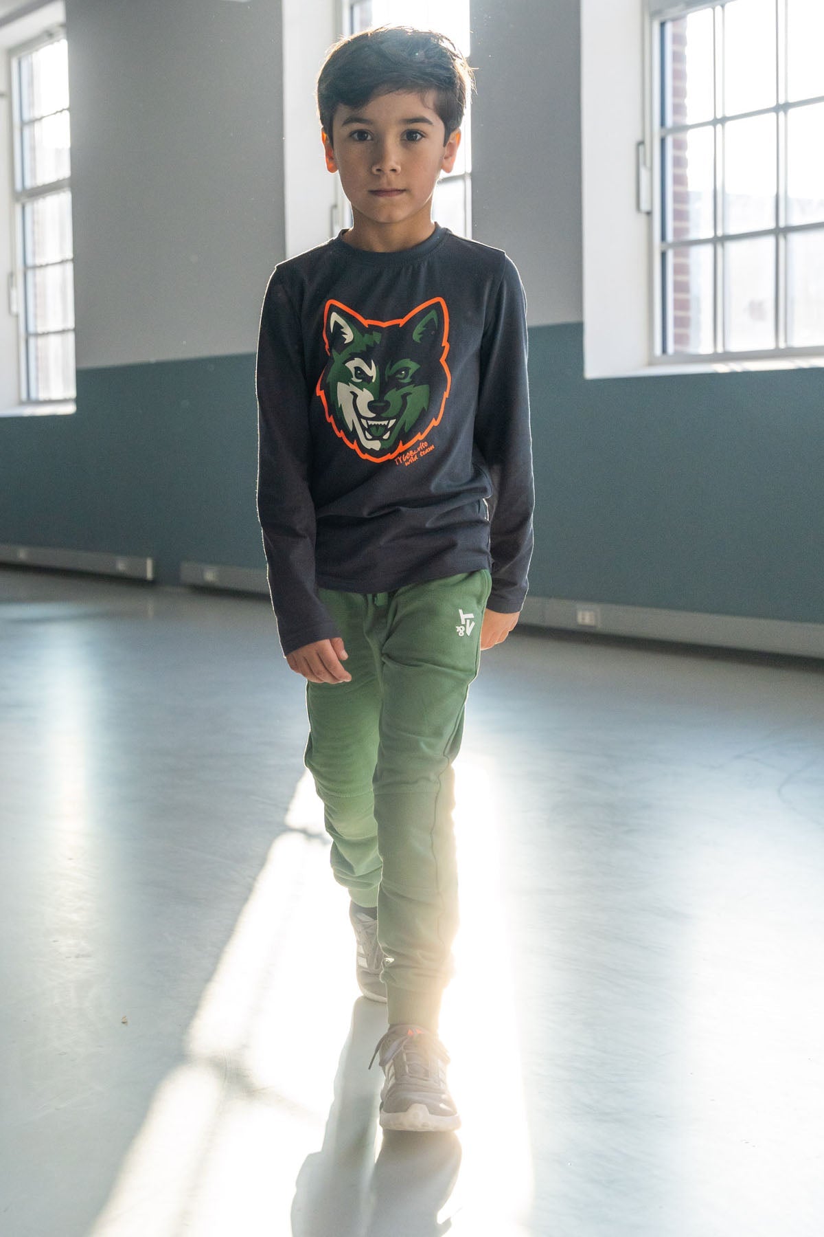 T-Shirt Lange Mouw Ryan Antraciet Grijs - TYGO&vito