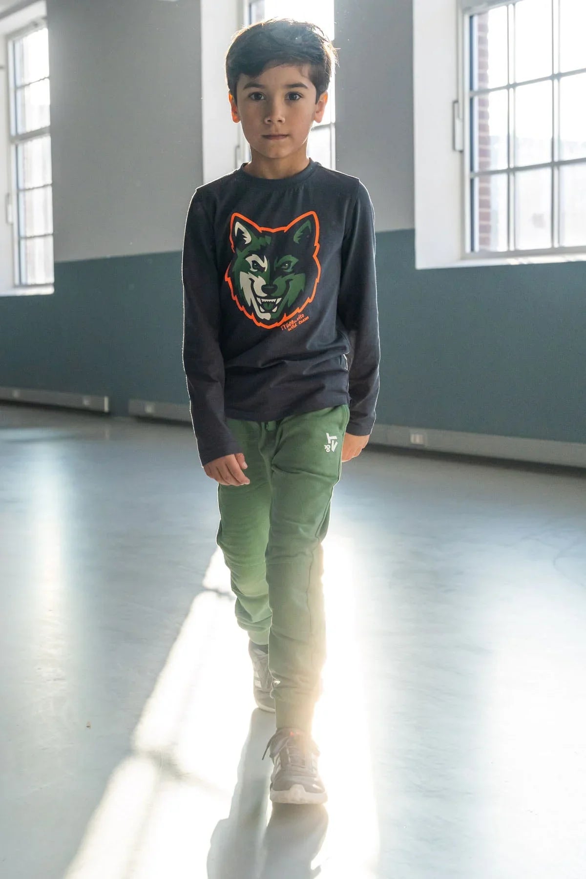 T-Shirt Lange Mouw Ryan Antraciet Grijs - TYGO&vito