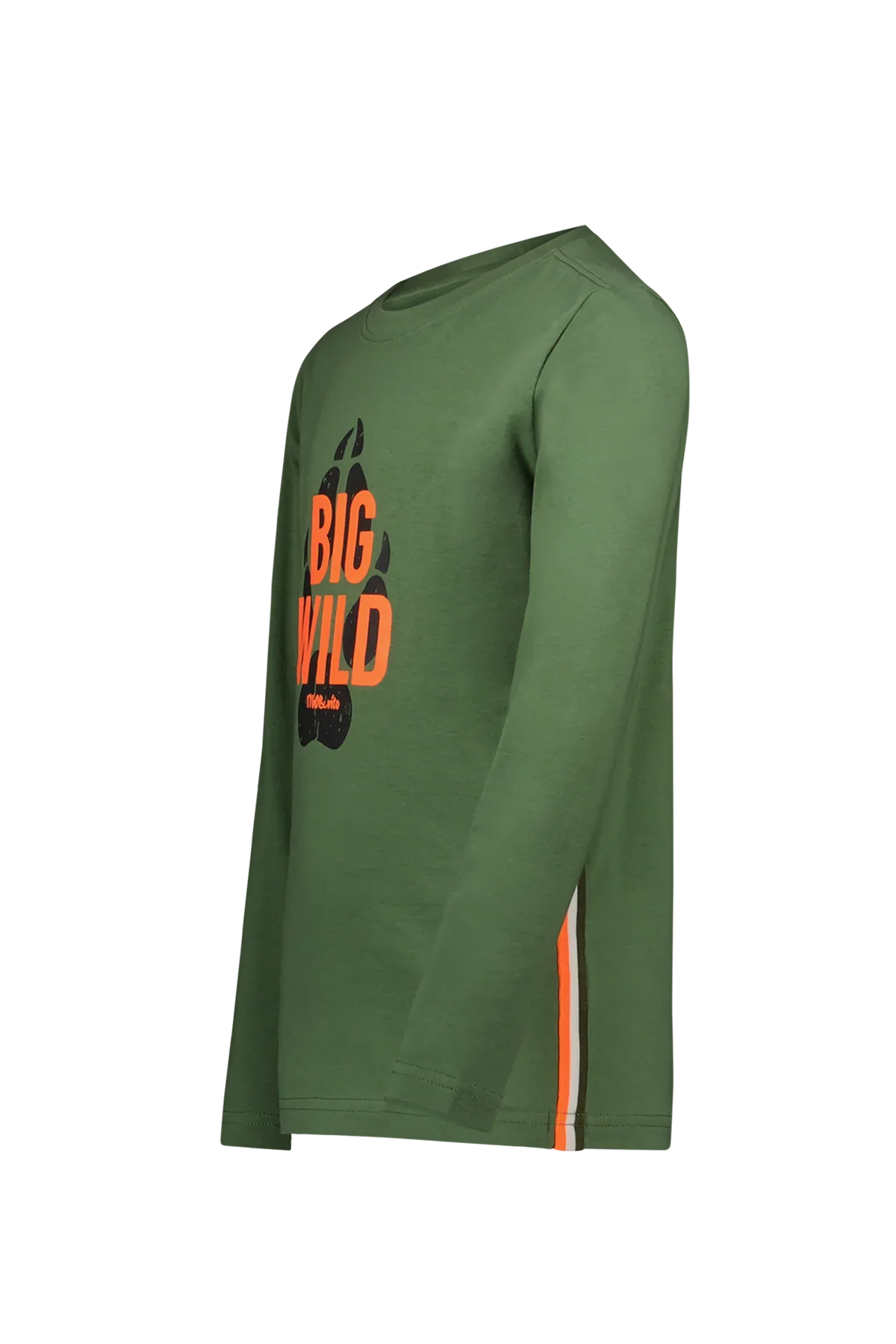 T-Shirt Lange Mouw Mason Olijf Groen - TYGO&vito