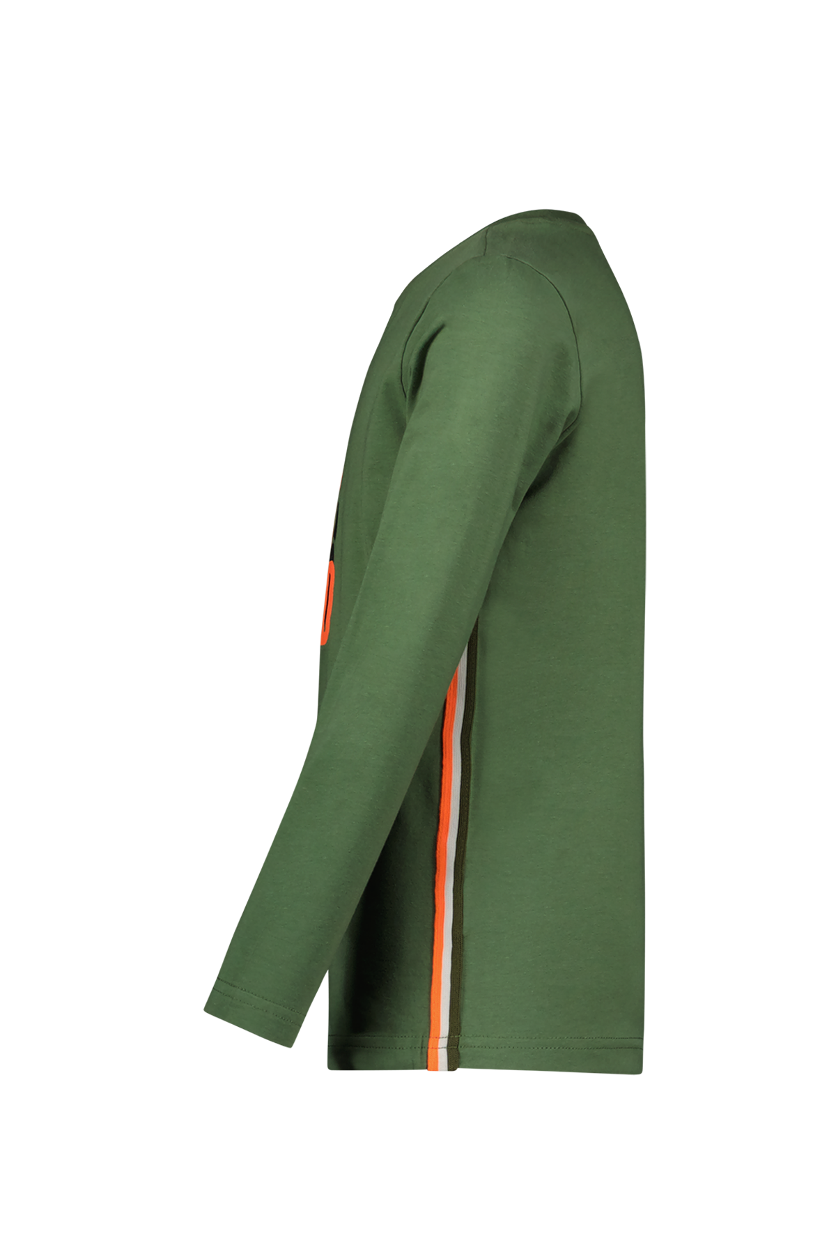 T-Shirt Lange Mouw Mason Olijf Groen - TYGO&vito