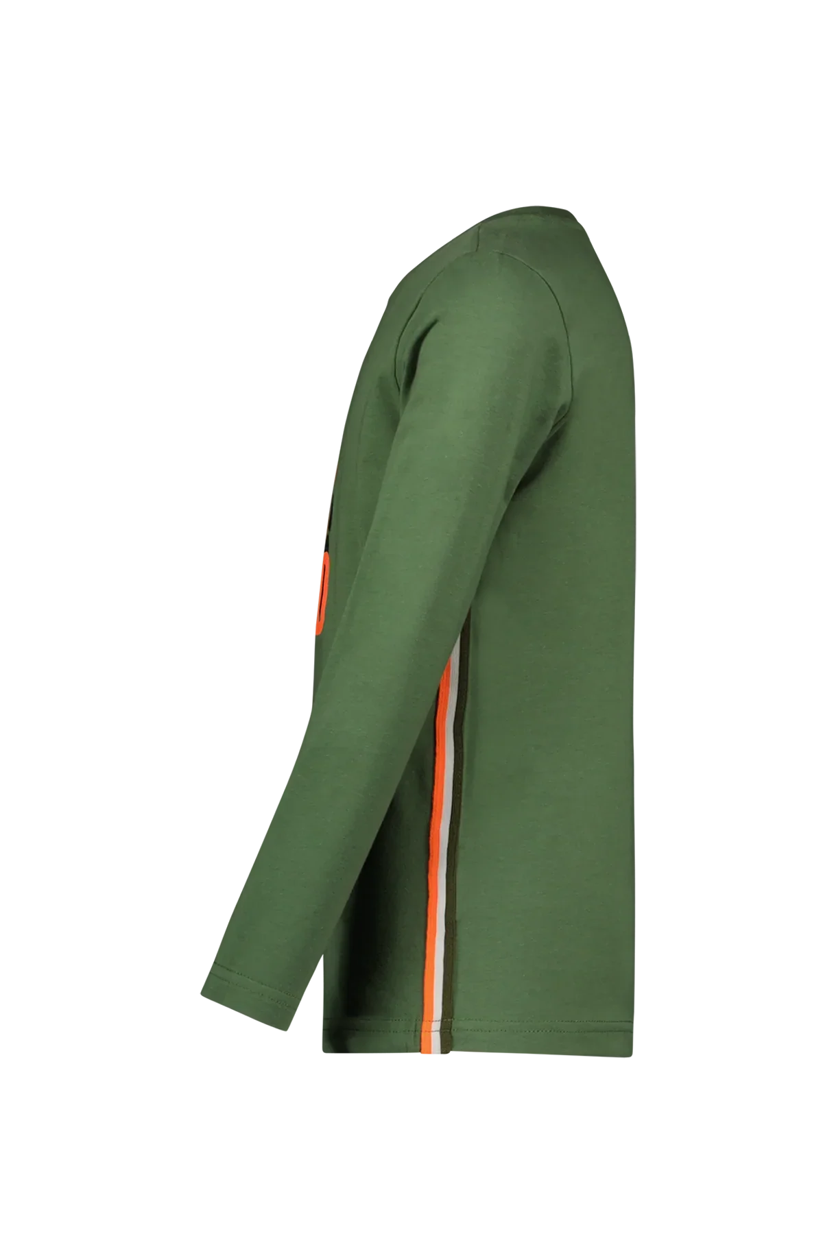 T-Shirt Lange Mouw Mason Olijf Groen - TYGO&vito