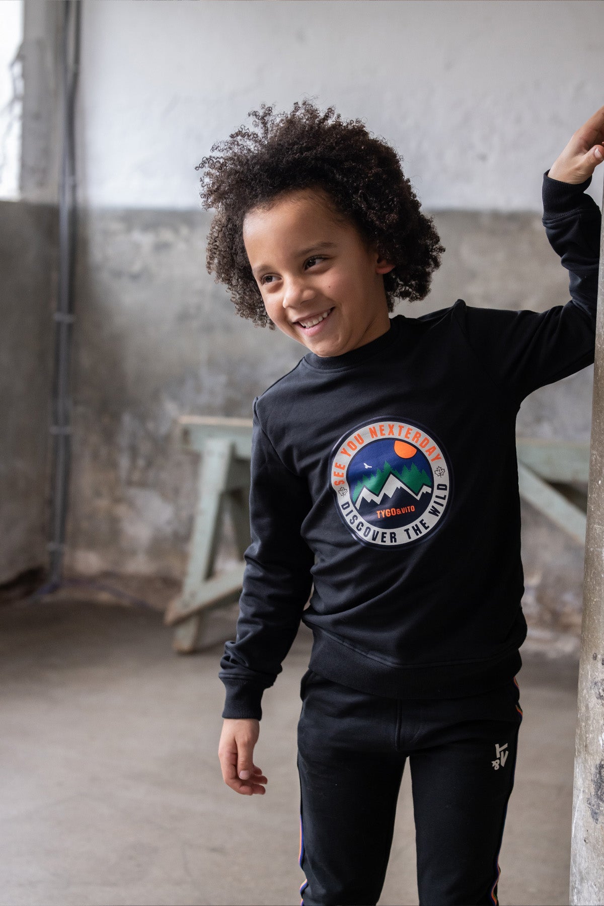 Sweater Safa Zwart - TYGO&vito