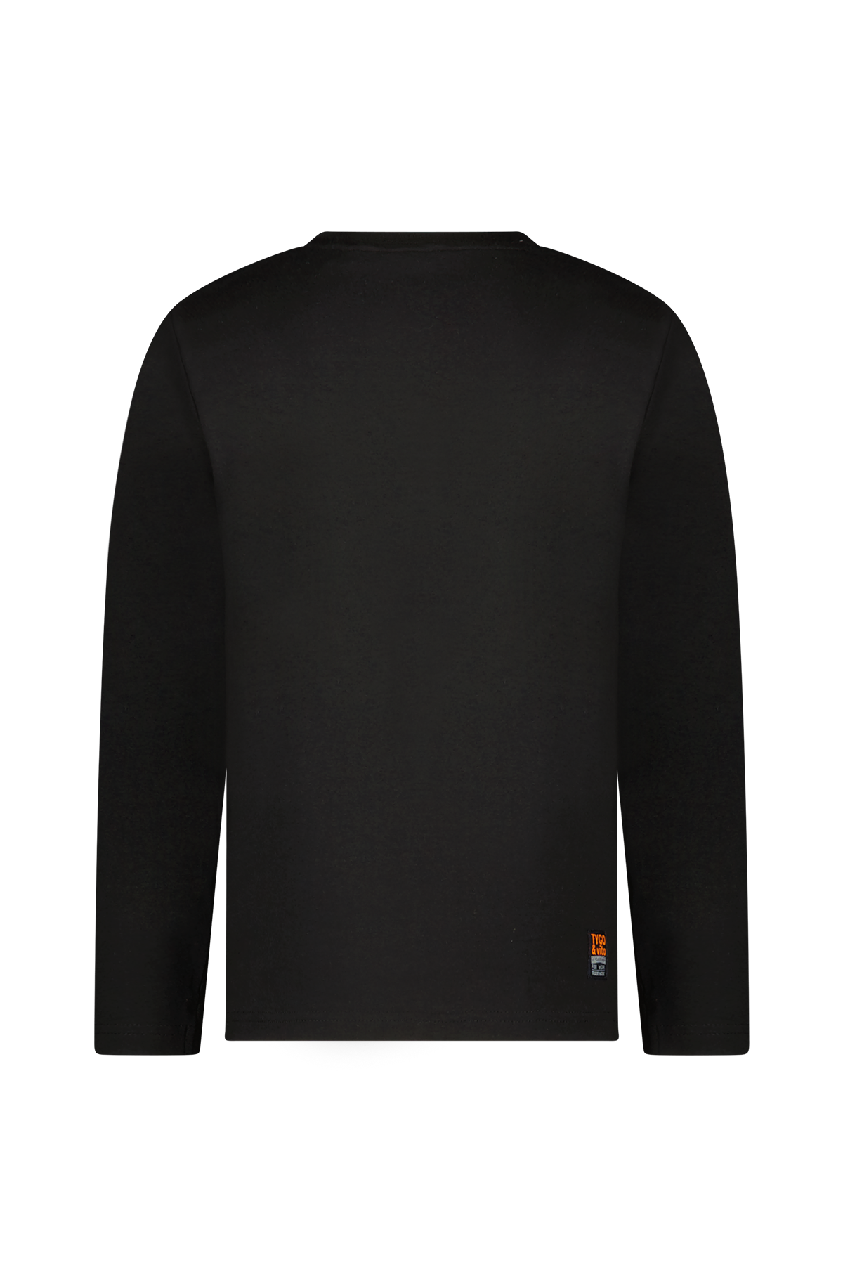 T-Shirt Lange Mouw Mason Zwart - TYGO&vito