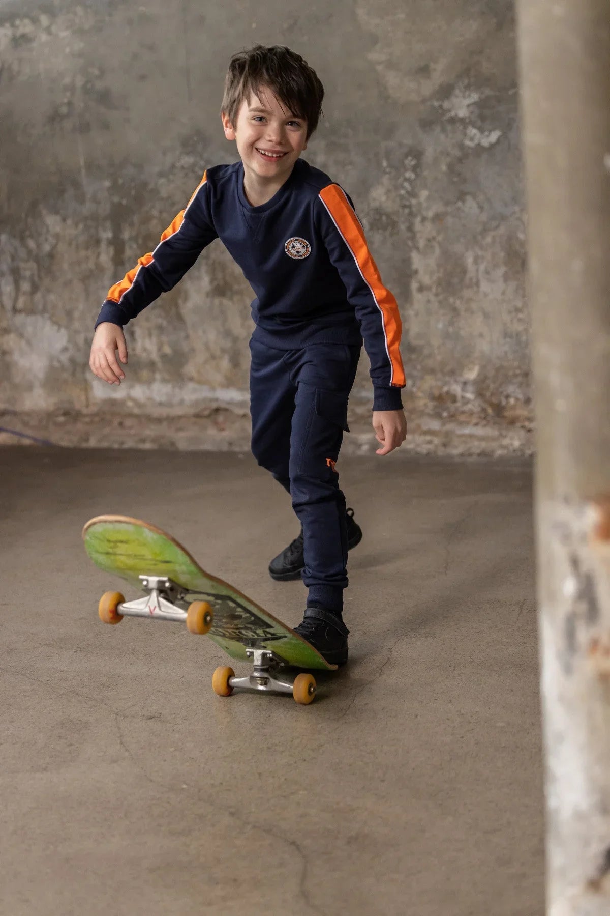 Cargopants Pete Donker Blauw - TYGO&vito