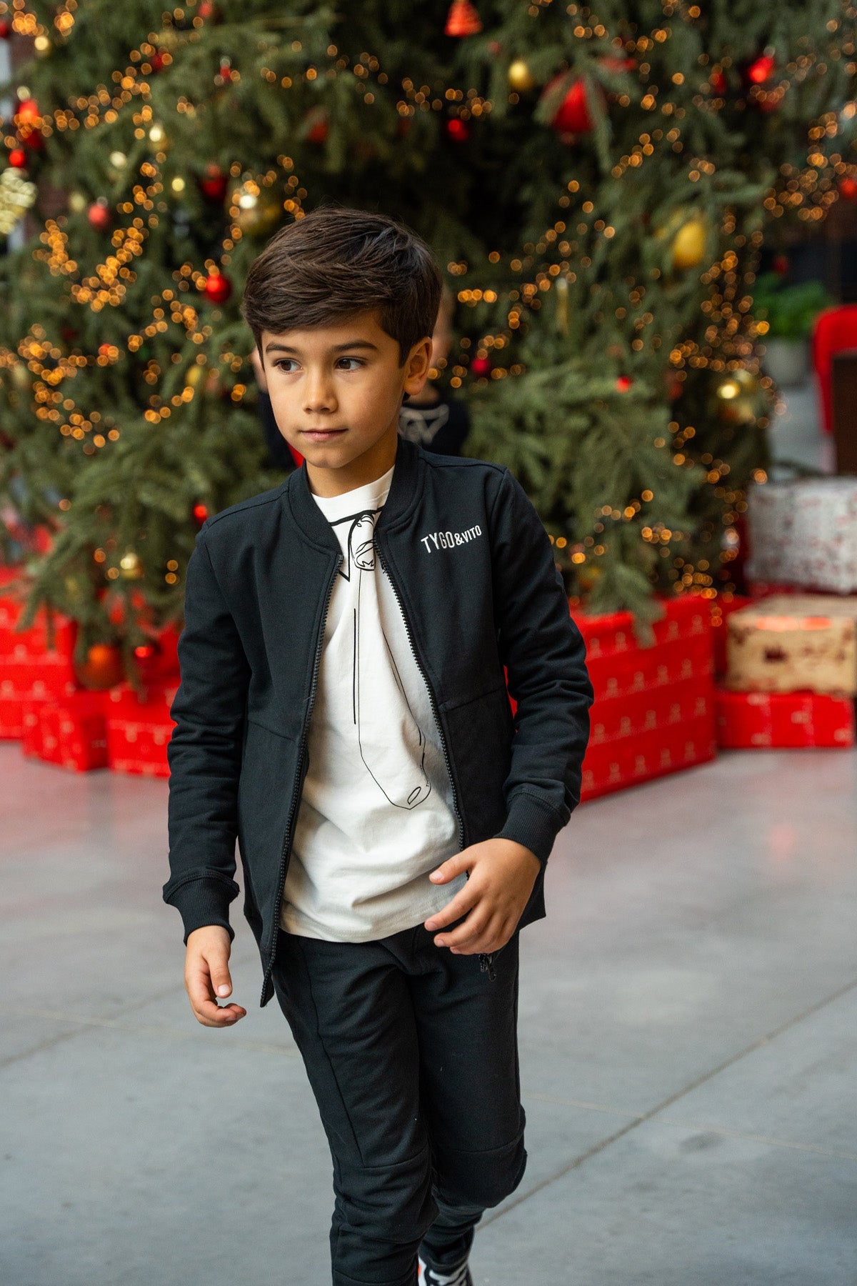 Vest Vince Zwart - TYGO&vito