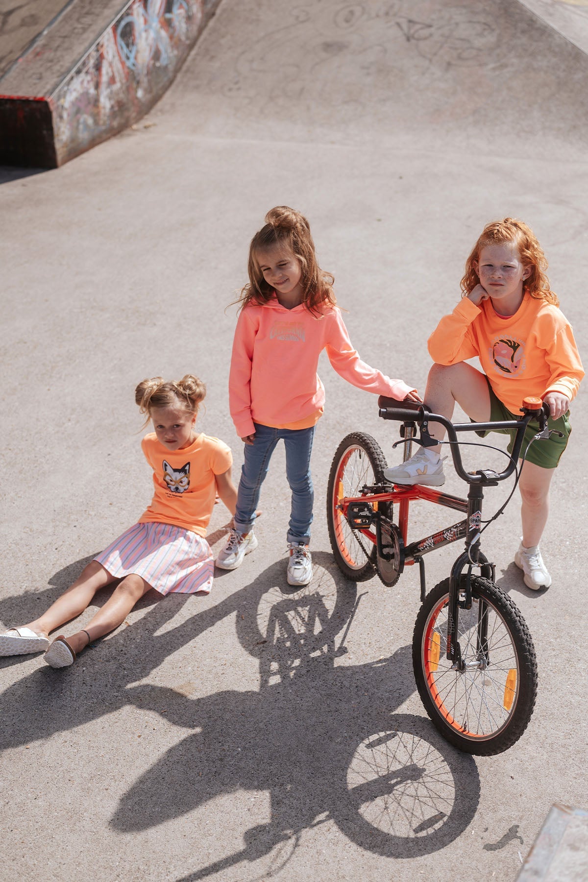 Sweater Noë Neon Koraal - TYGO&vito