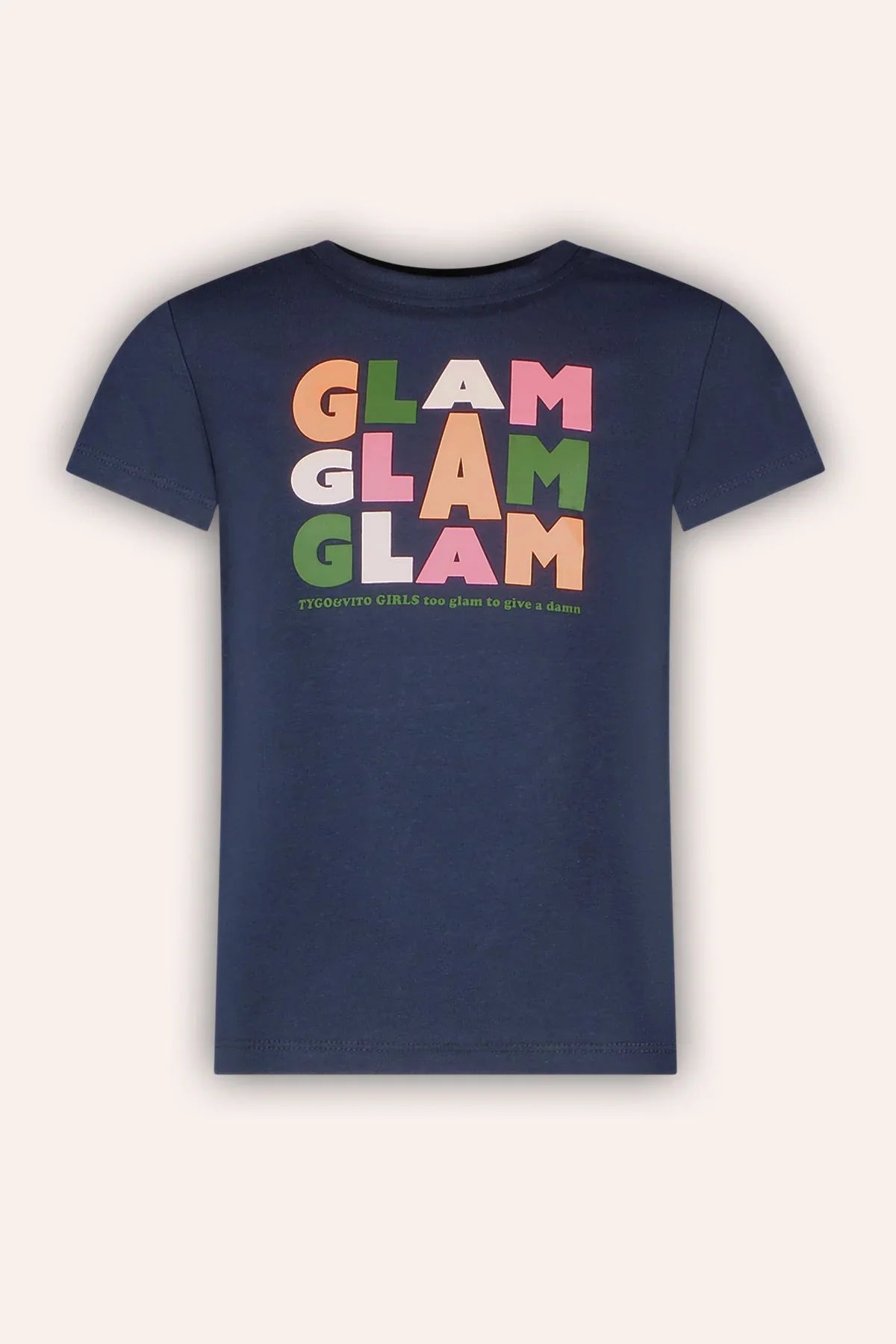 T-Shirt Jayla Donker Blauw - TYGO&vito