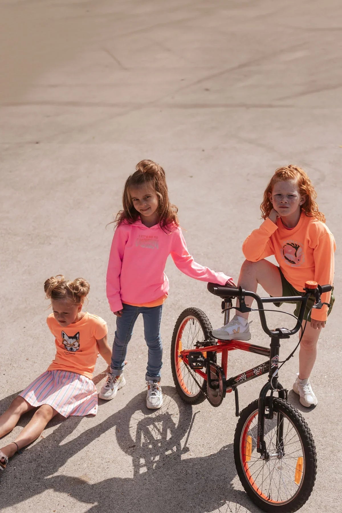 T-Shirt Jill Neon Koraal - TYGO&vito