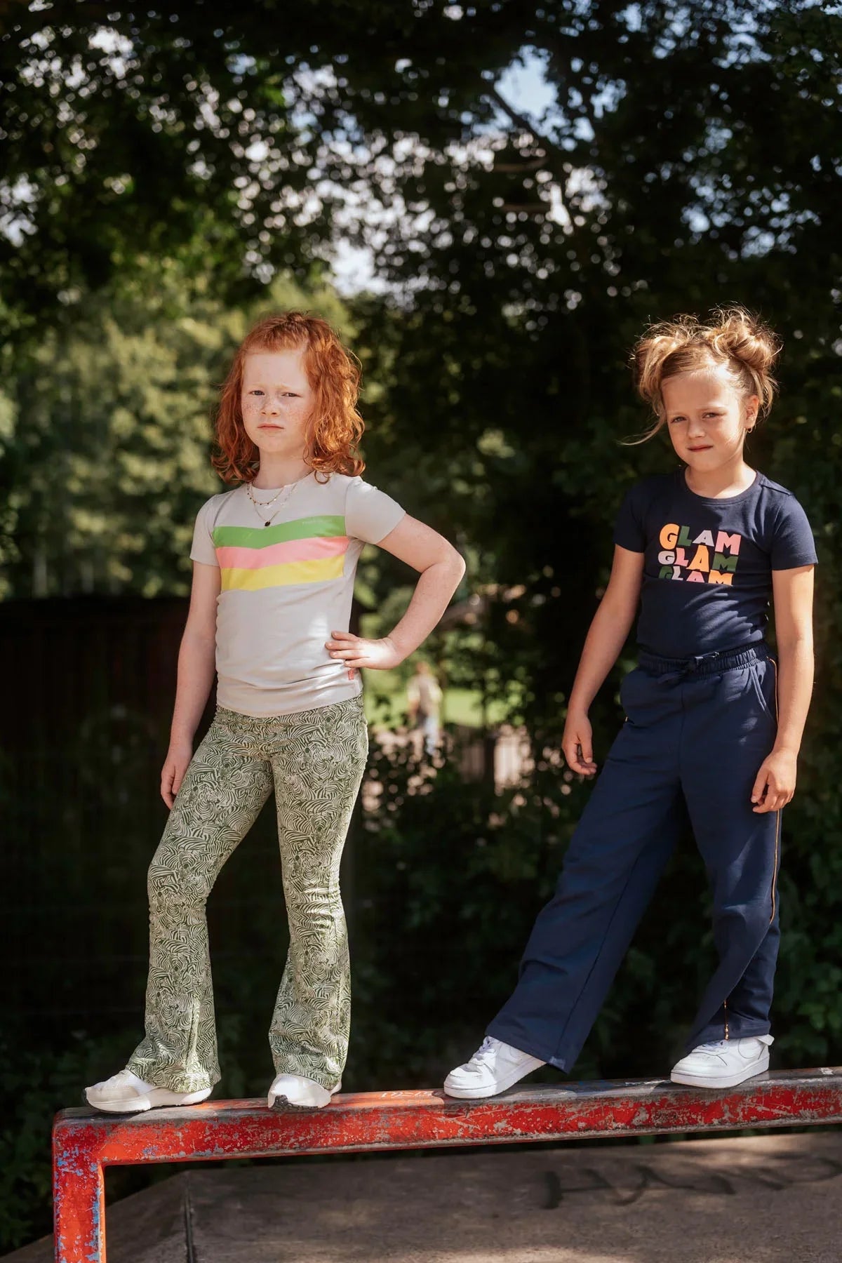 Flared Legging Poppy Groen - TYGO&vito