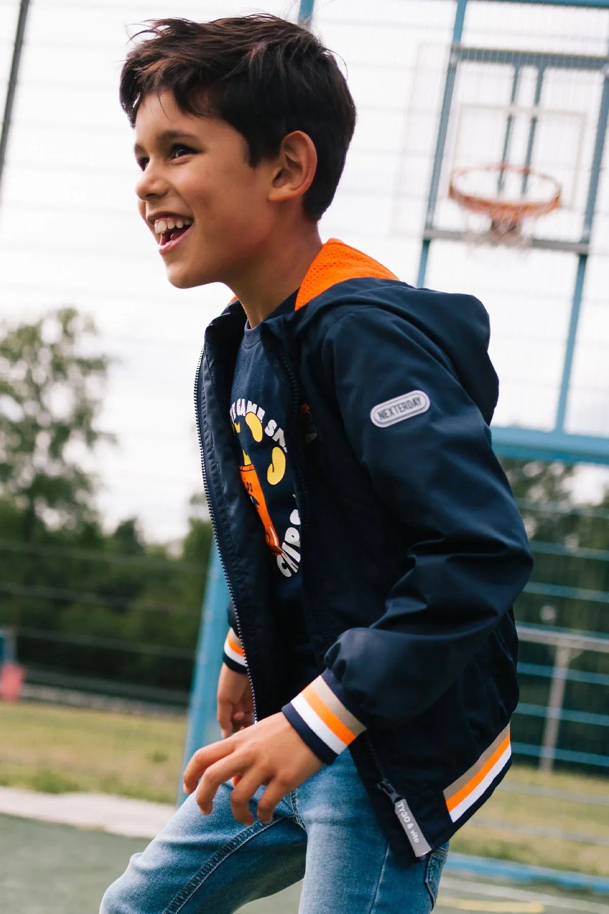 Jacket Jenoah Donker Blauw - TYGO&vito