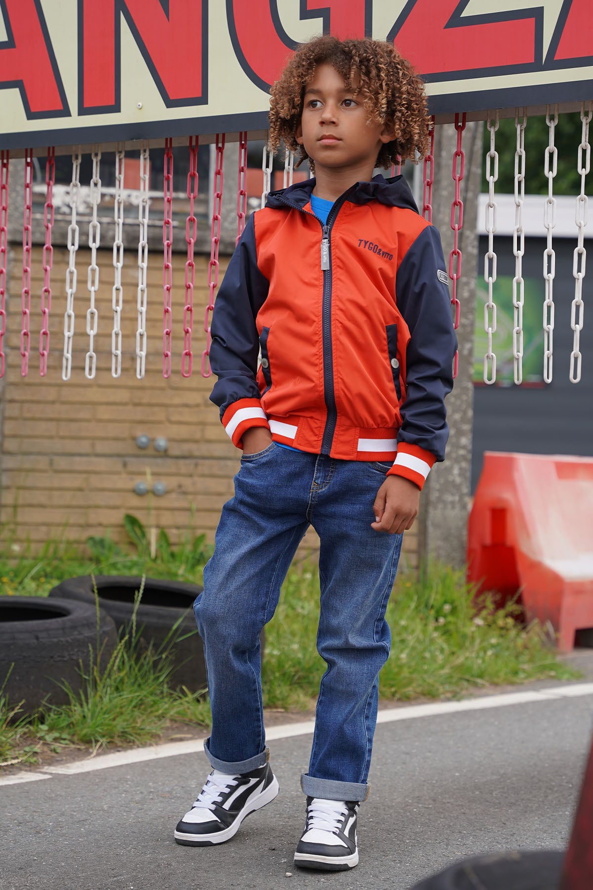 Jacket Jenoah Rood - TYGO&vito