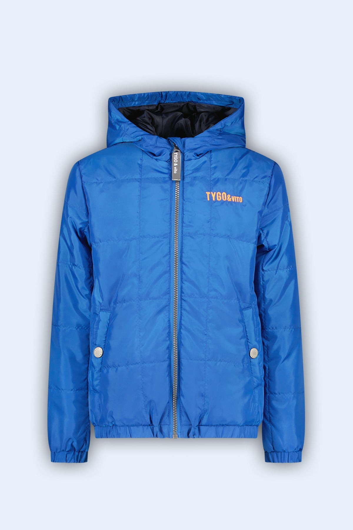 Jacket Jayvano Fel Blauw - TYGO&vito