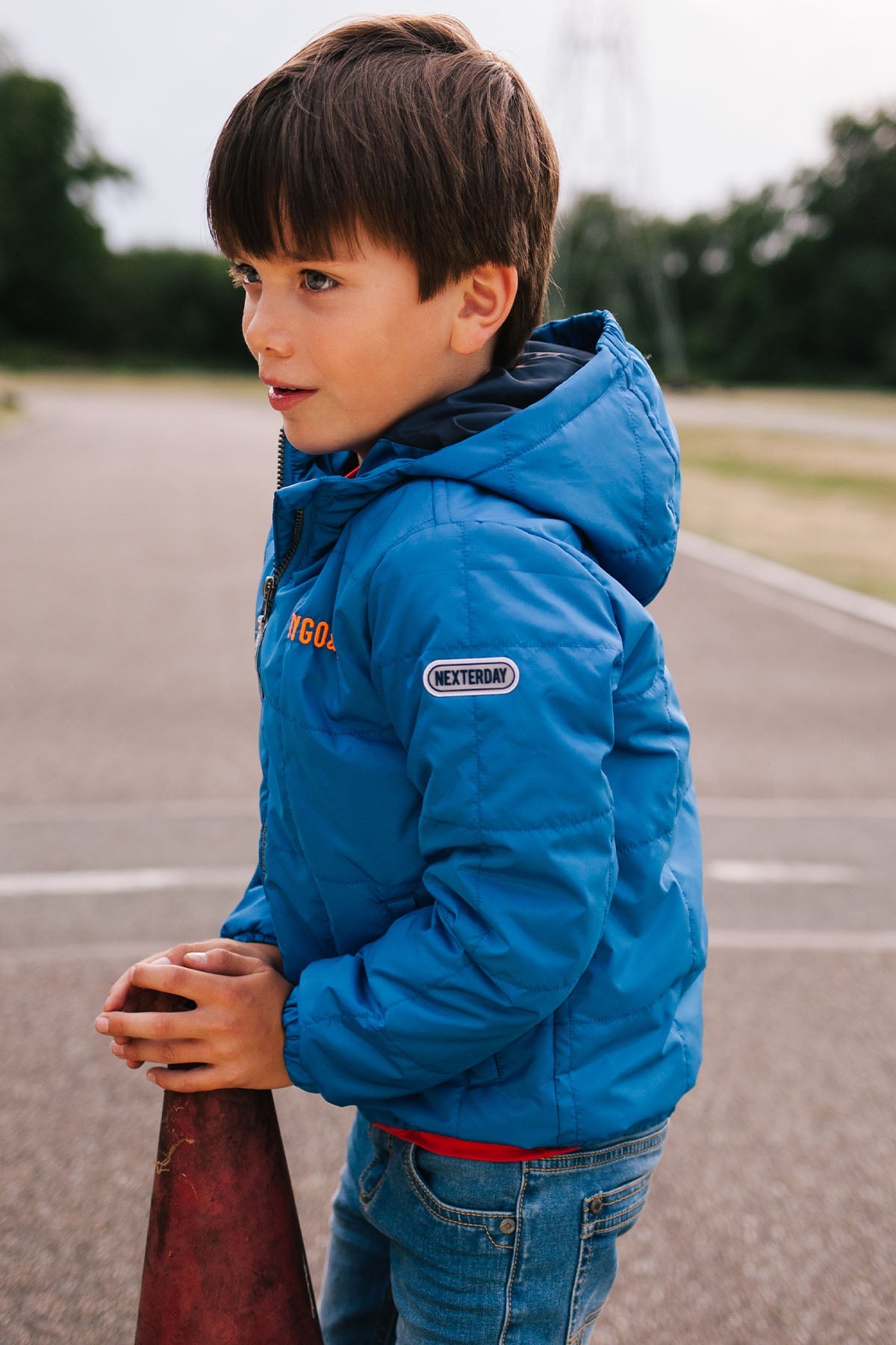 Jacket Jayvano Fel Blauw - TYGO&vito