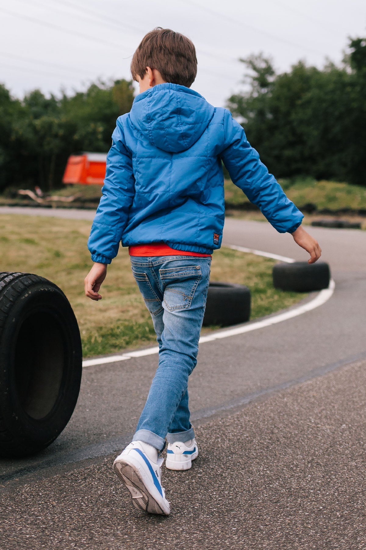 Jacket Jayvano Fel Blauw - TYGO&vito