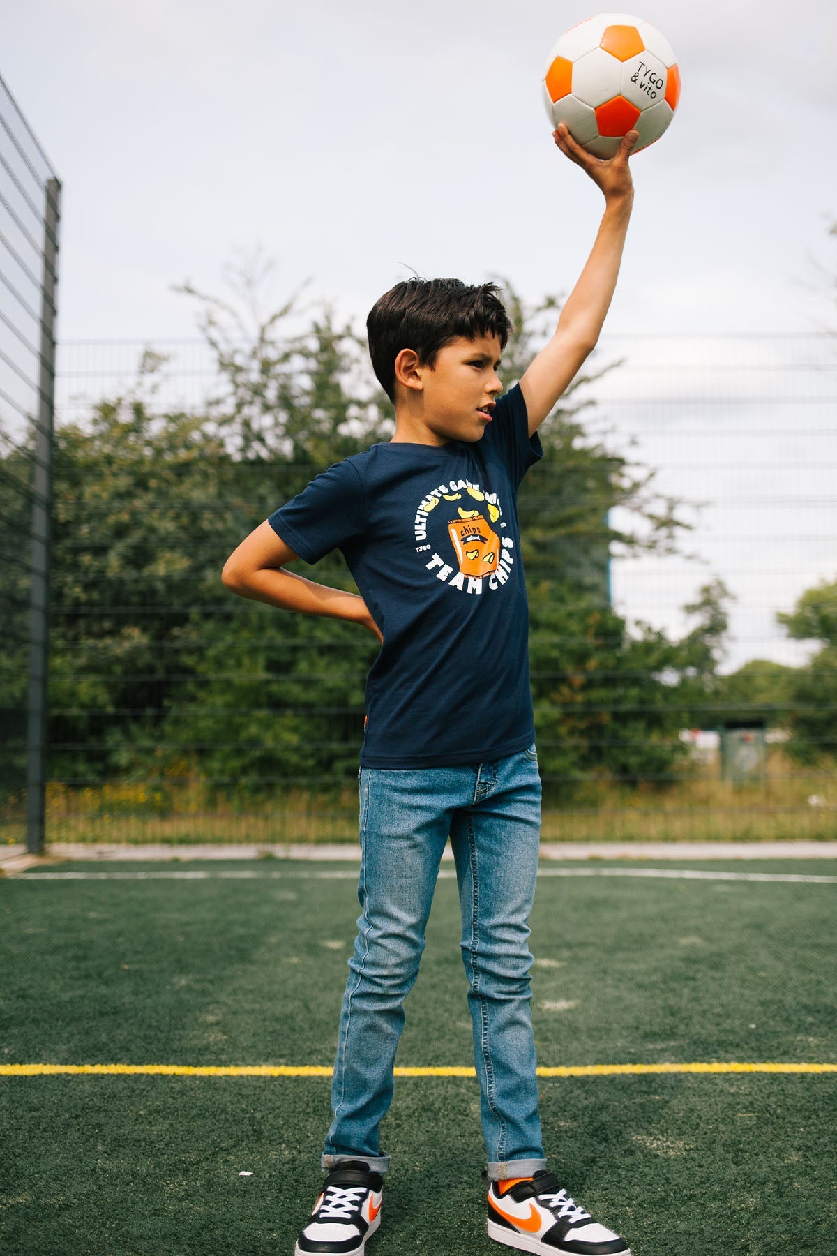 T-Shirt Jaimy Donker Blauw - TYGO&vito