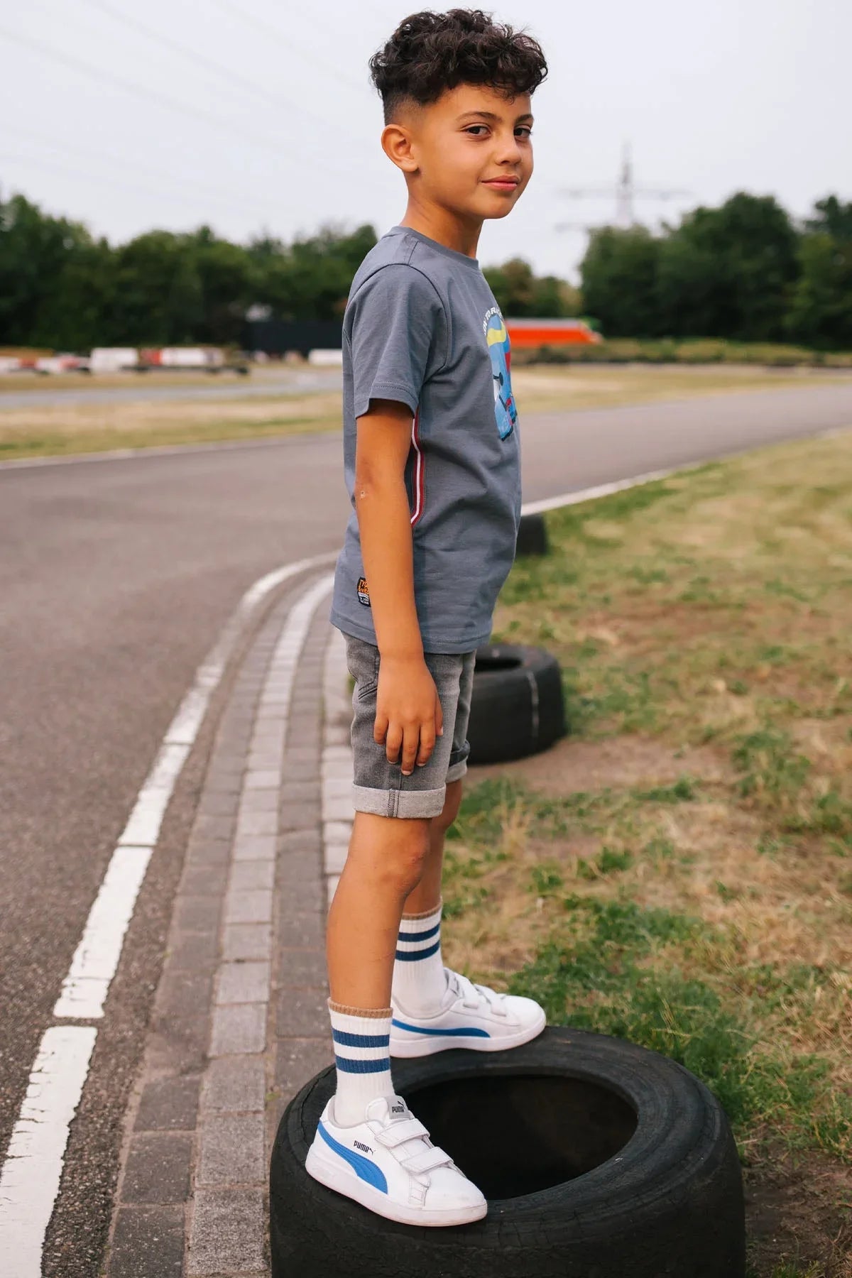 T-Shirt Wessel Grijs - TYGO&vito