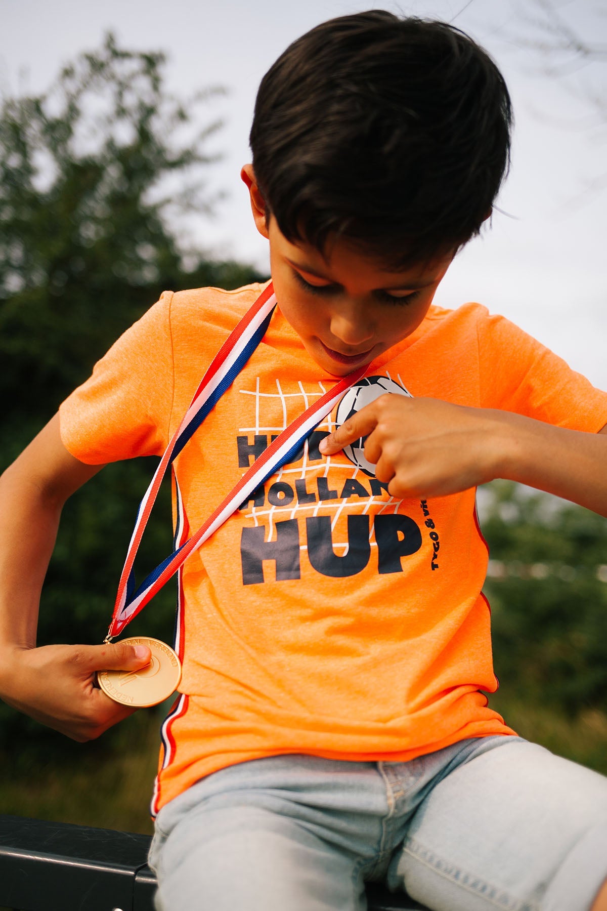 T-Shirt Holland Neon Oranje - TYGO&vito