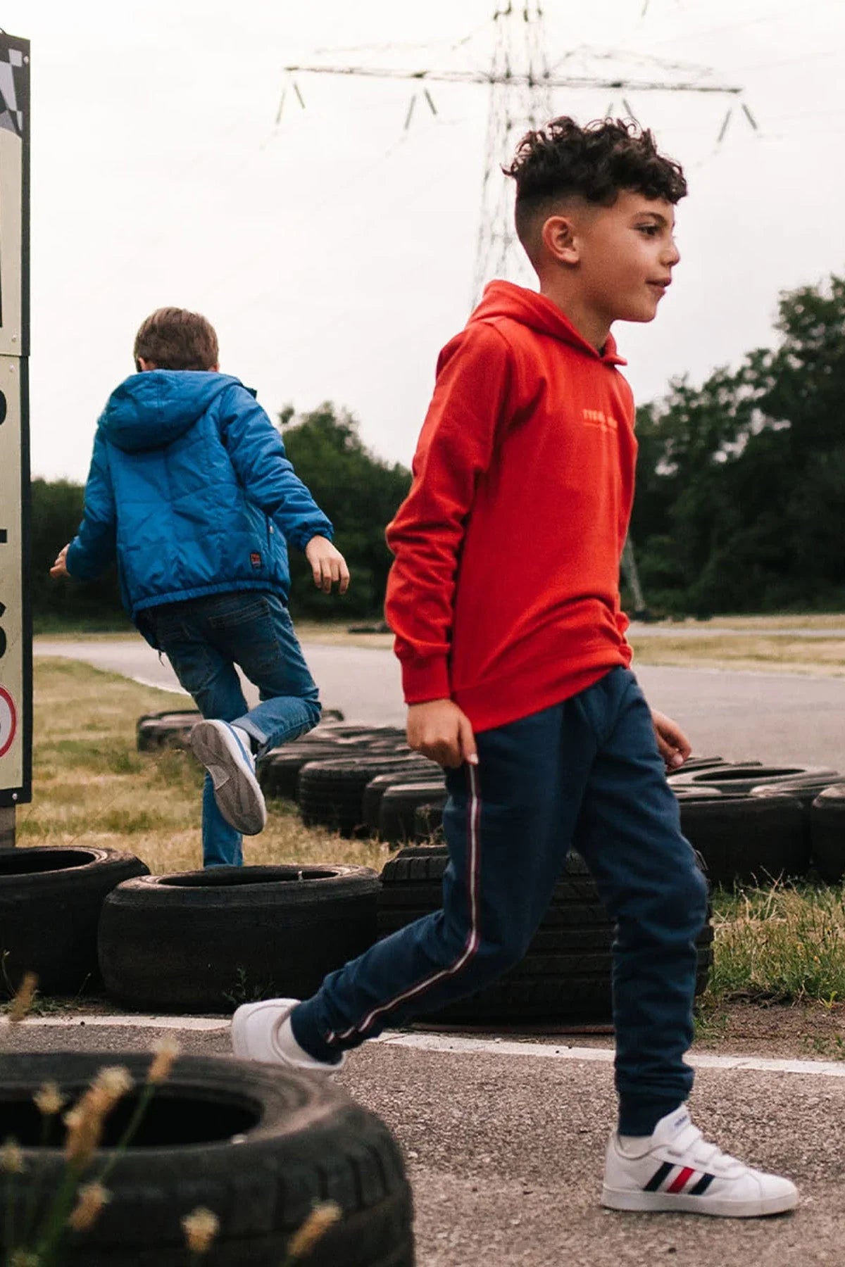 Jogpant Bas Donker Blauw - TYGO&vito